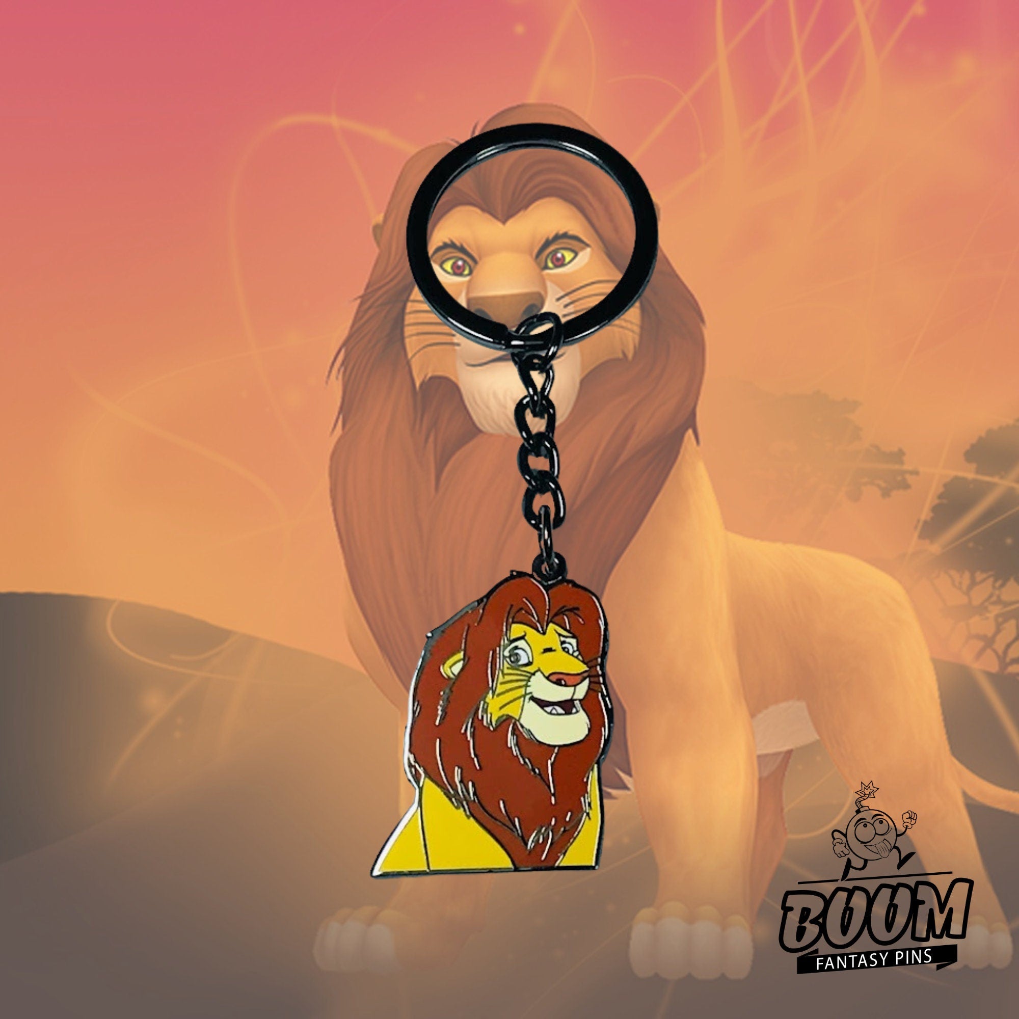 Llavero – Mufasa de El Rey León – Disney Fantasy