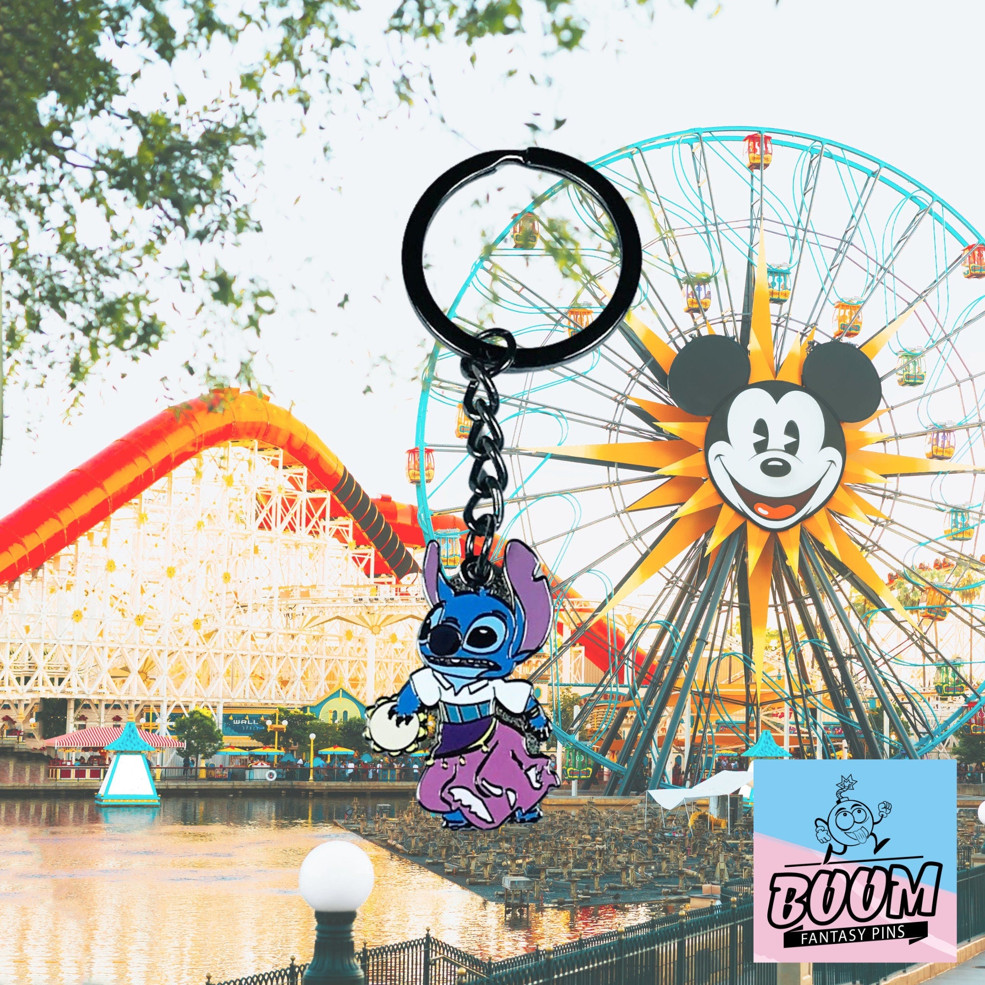 Porte-clés – Stitch Expérience 626 de Lilo &amp; Stitch – Disney Fantasy