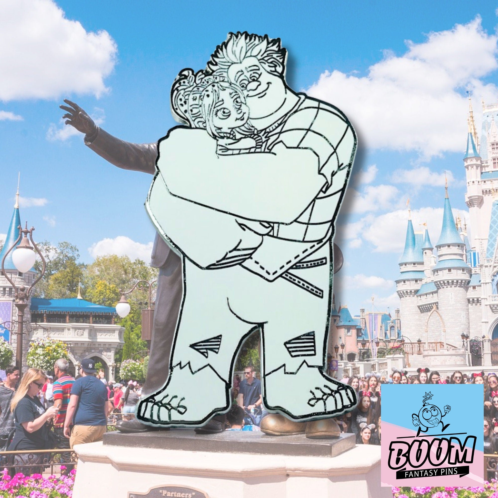 Pin – Ralph y Vanellope von Schweetz de Wreck-It Ralph – Disney Fantasy