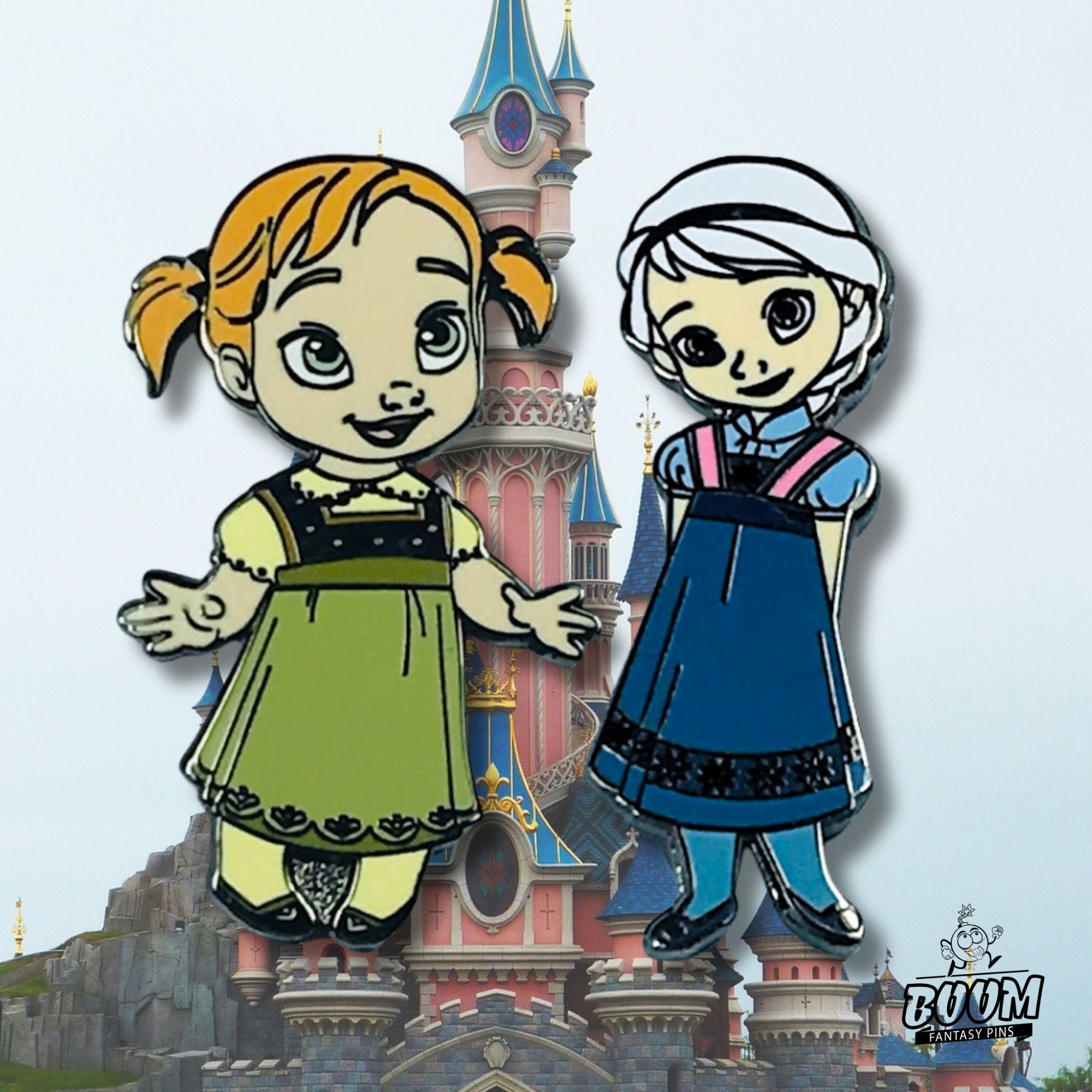 Pin – Anna and Elsa from Frozen – Disney Fantasy