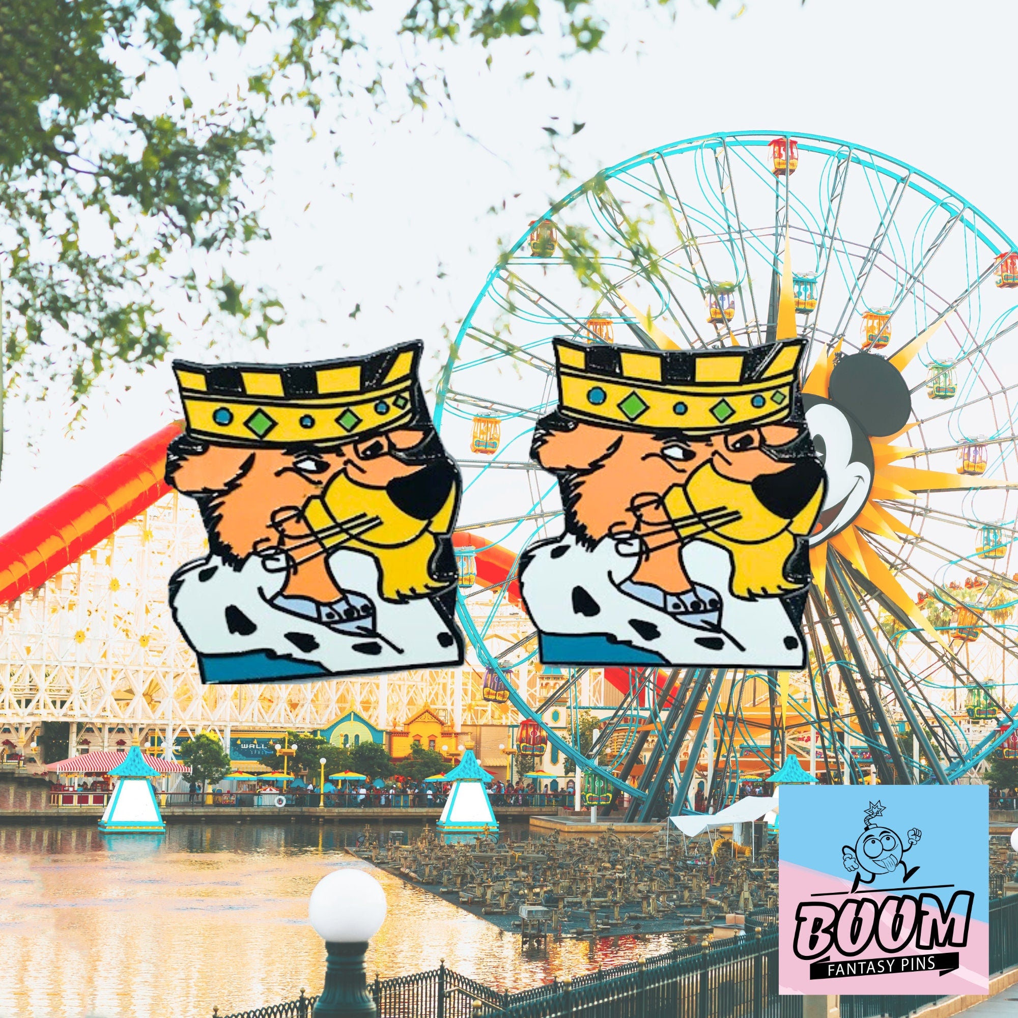 Cufflinks – Prince John from Robin Hood – Disney Fantasy