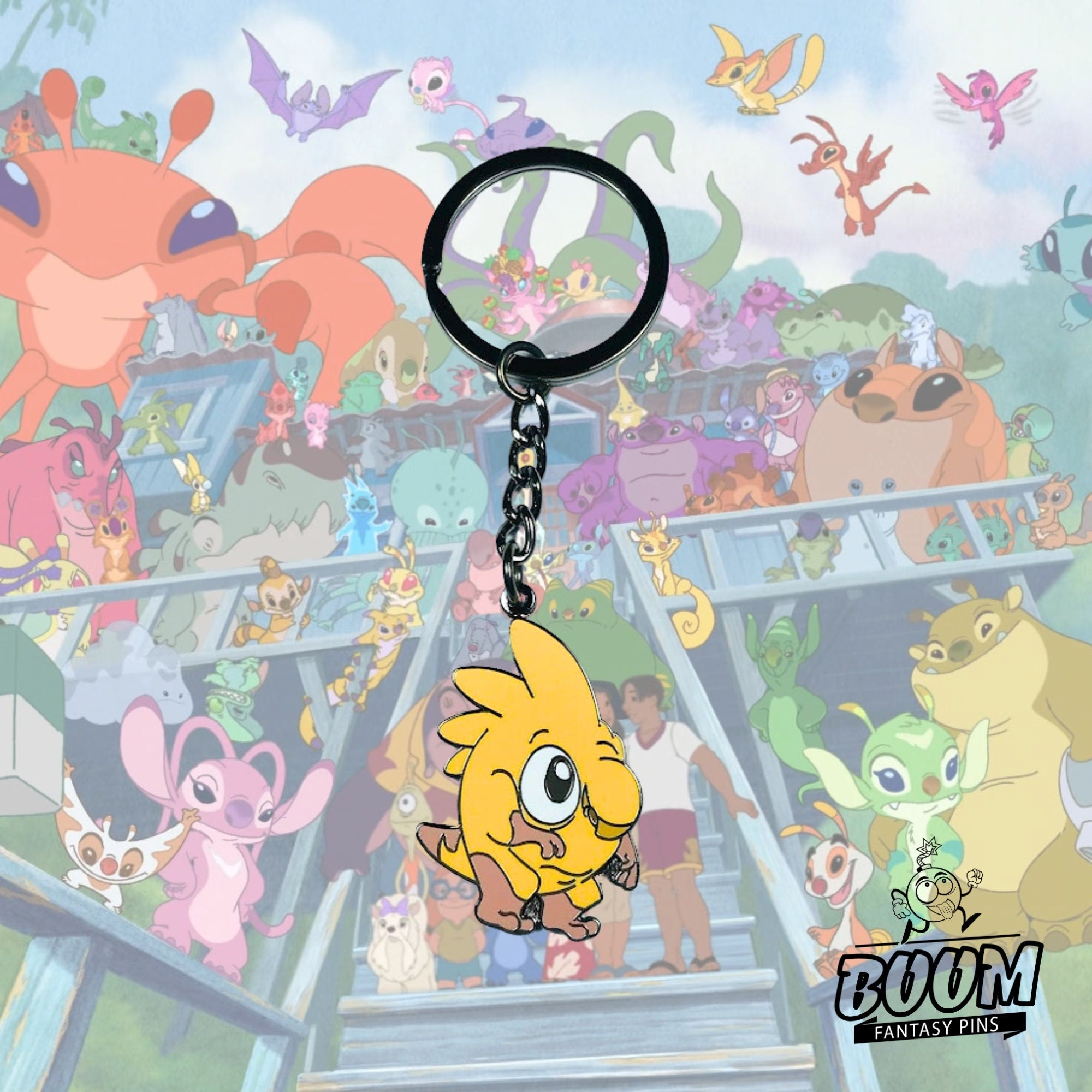 Llavero – Experimento Rust 537 de Lilo y Stitch – Disney Fantasy