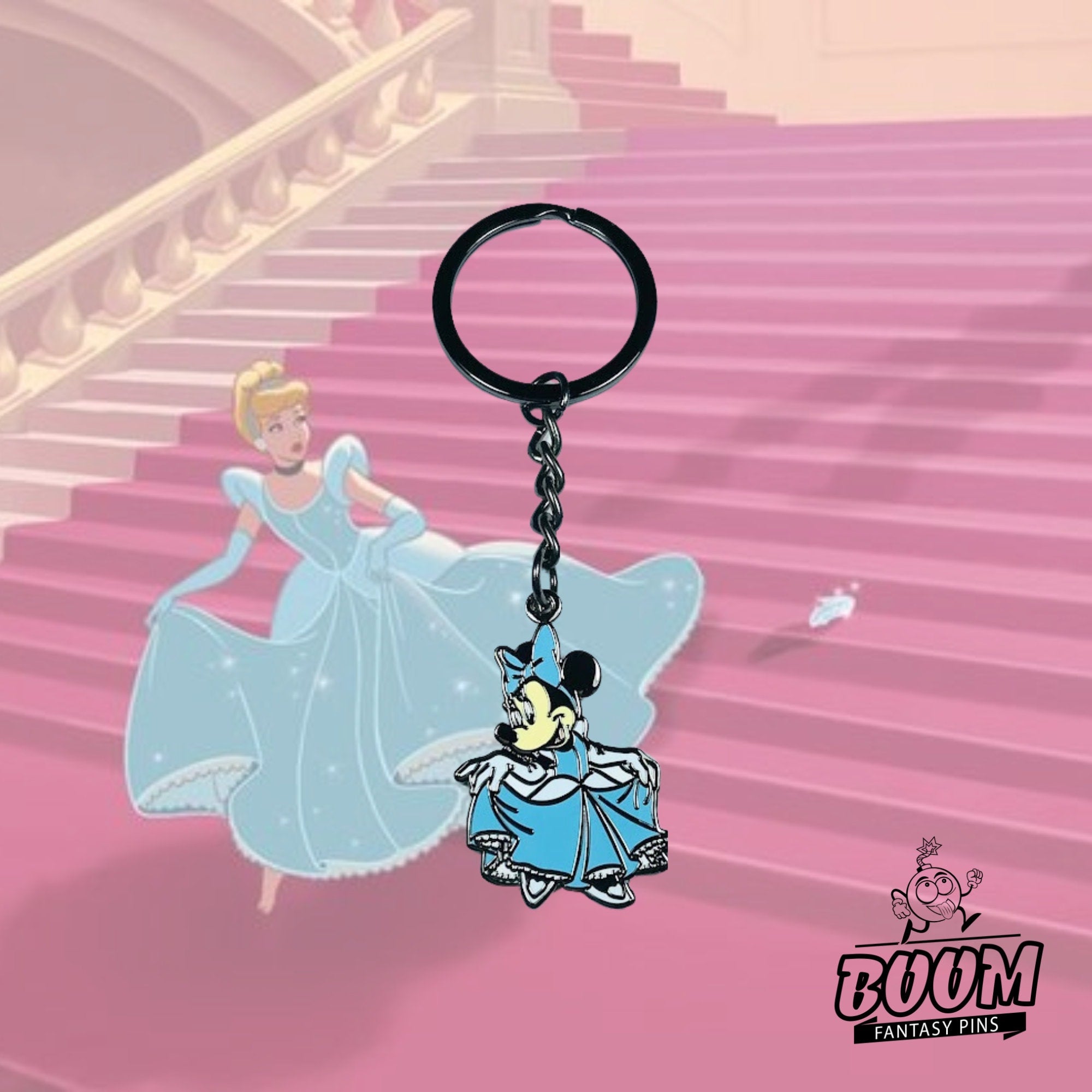 Llavero – Minnie Mouse como Cenicienta de Cenicienta – Disney Fantasy