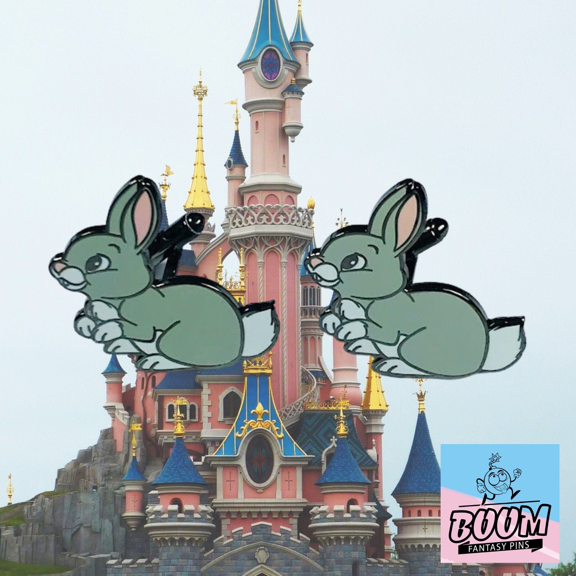 Boutons de manchette – Lapin de Blanche-Neige et les Sept Nains – Disney Fantasy