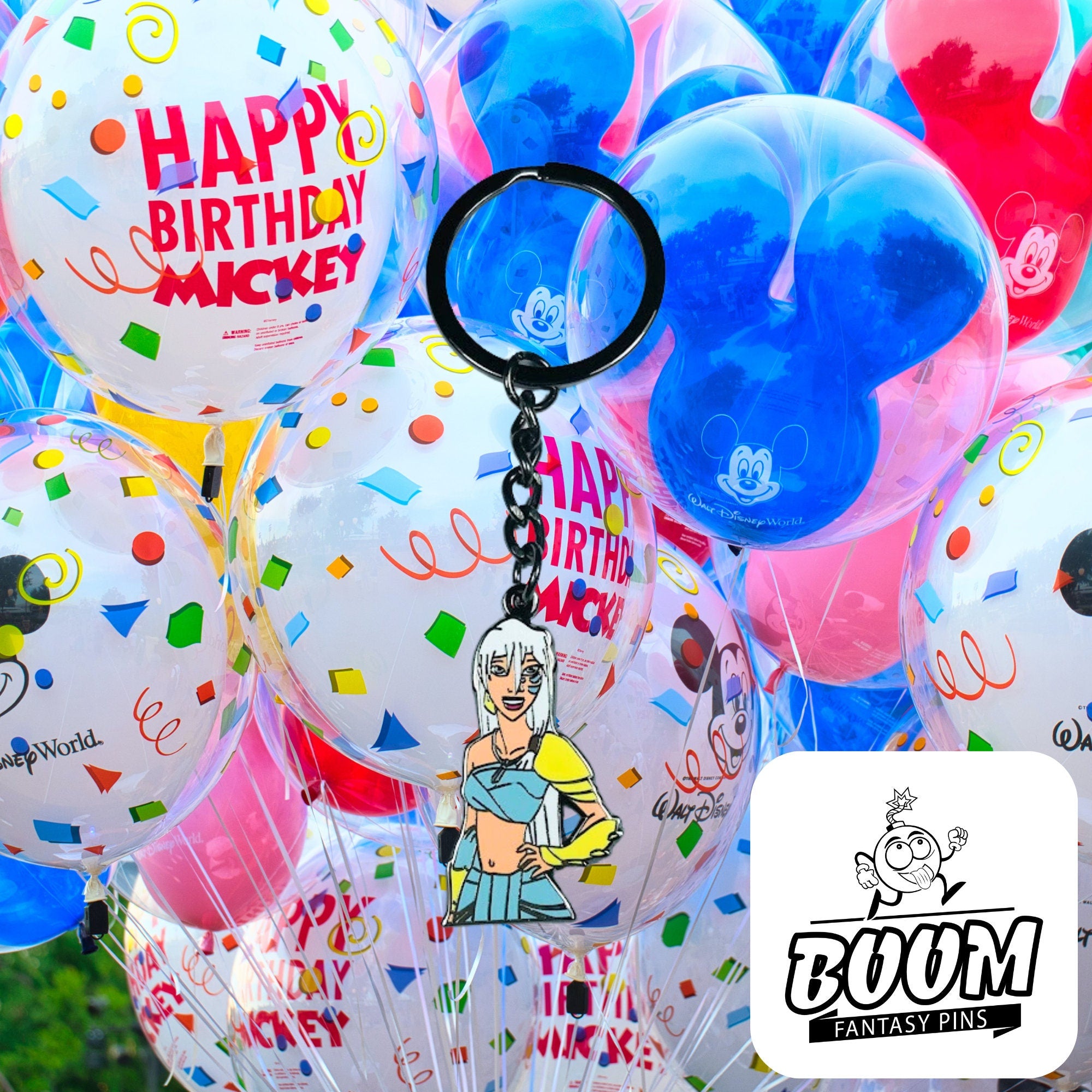 Llavero – Reina Kida de Atlantis: El Imperio Perdido – Disney Fantasy