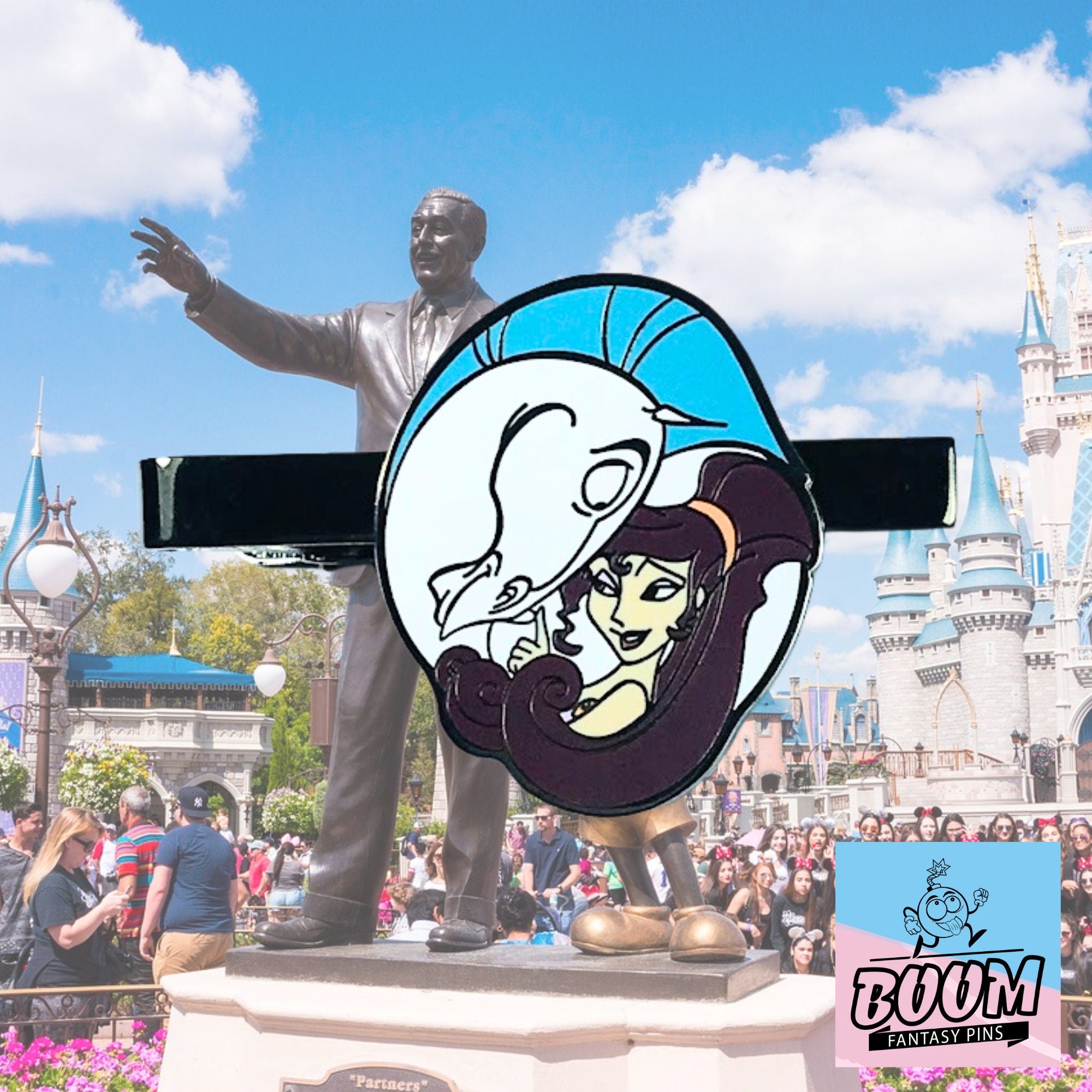 Pinza de corbata – Megara y Pegaso de Hércules – Disney Fantasy