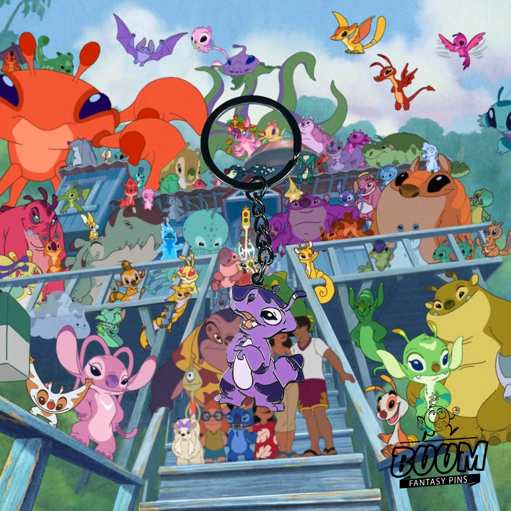 Llavero – Experimento 346 de Lilo y Stitch – Disney Fantasy