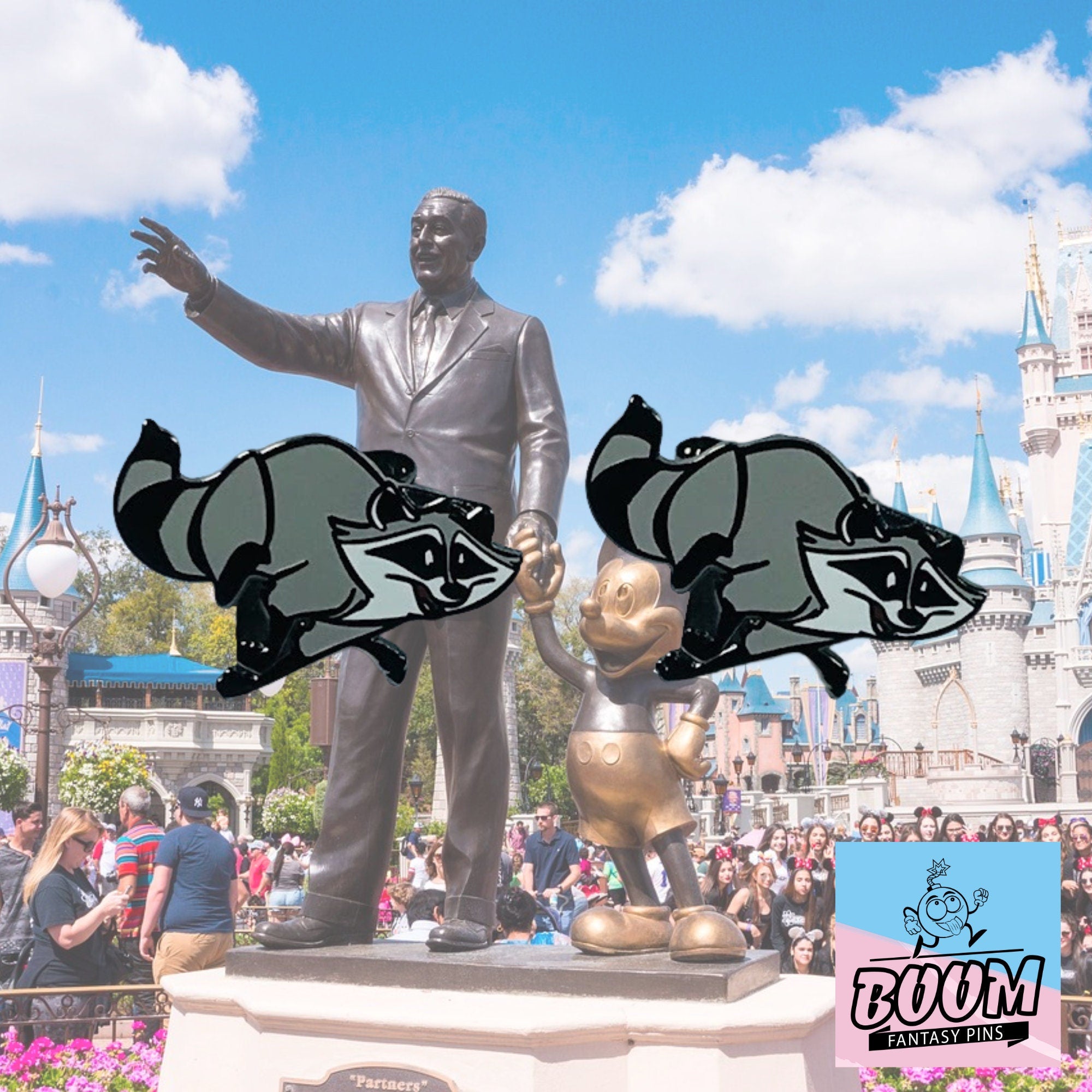 Gemelos – Meeko de Pocahontas – Disney Fantasy