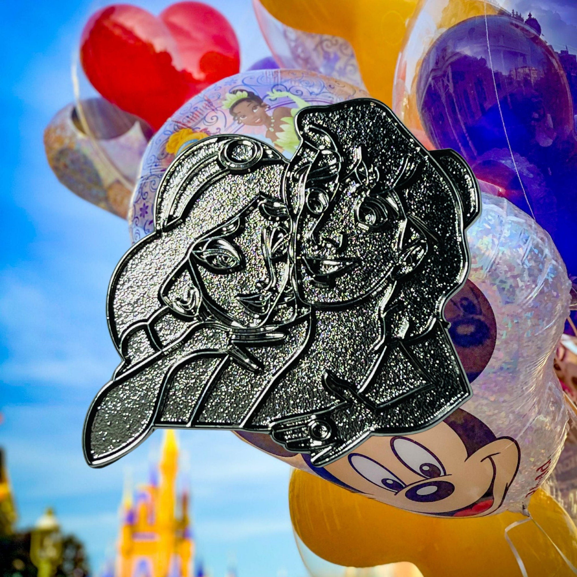 Pin – Rajah y la Princesa Jasmine de Aladdin – Disney Fantasy