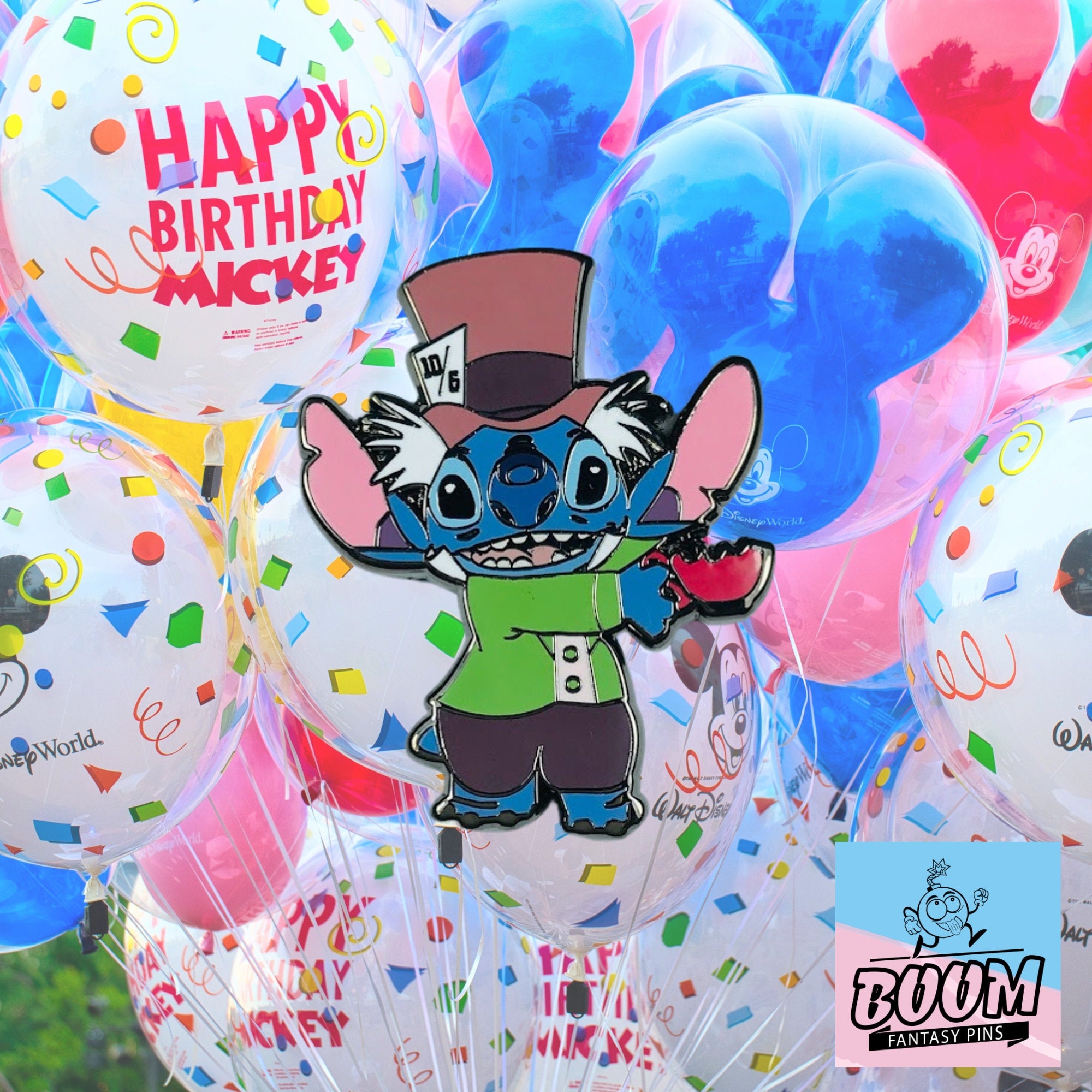 Pin – Stitch como el Sombrerero Loco de Lilo y Stitch – Disney Fantasy