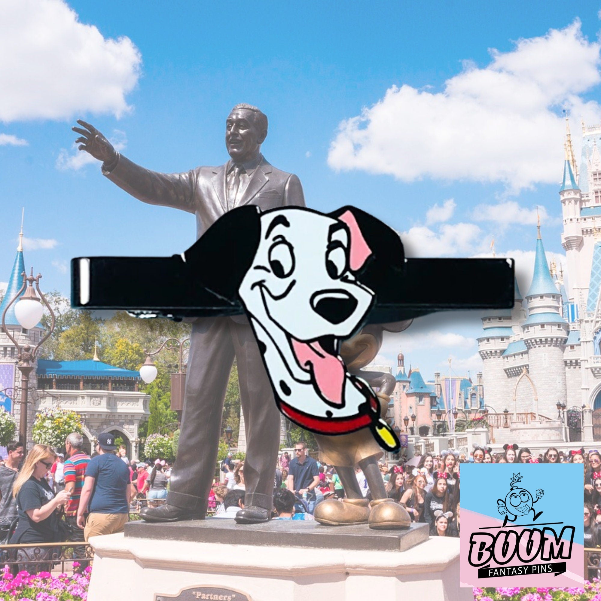 Pinza de corbata – Pongo de 101 Dálmatas – Disney Fantasy