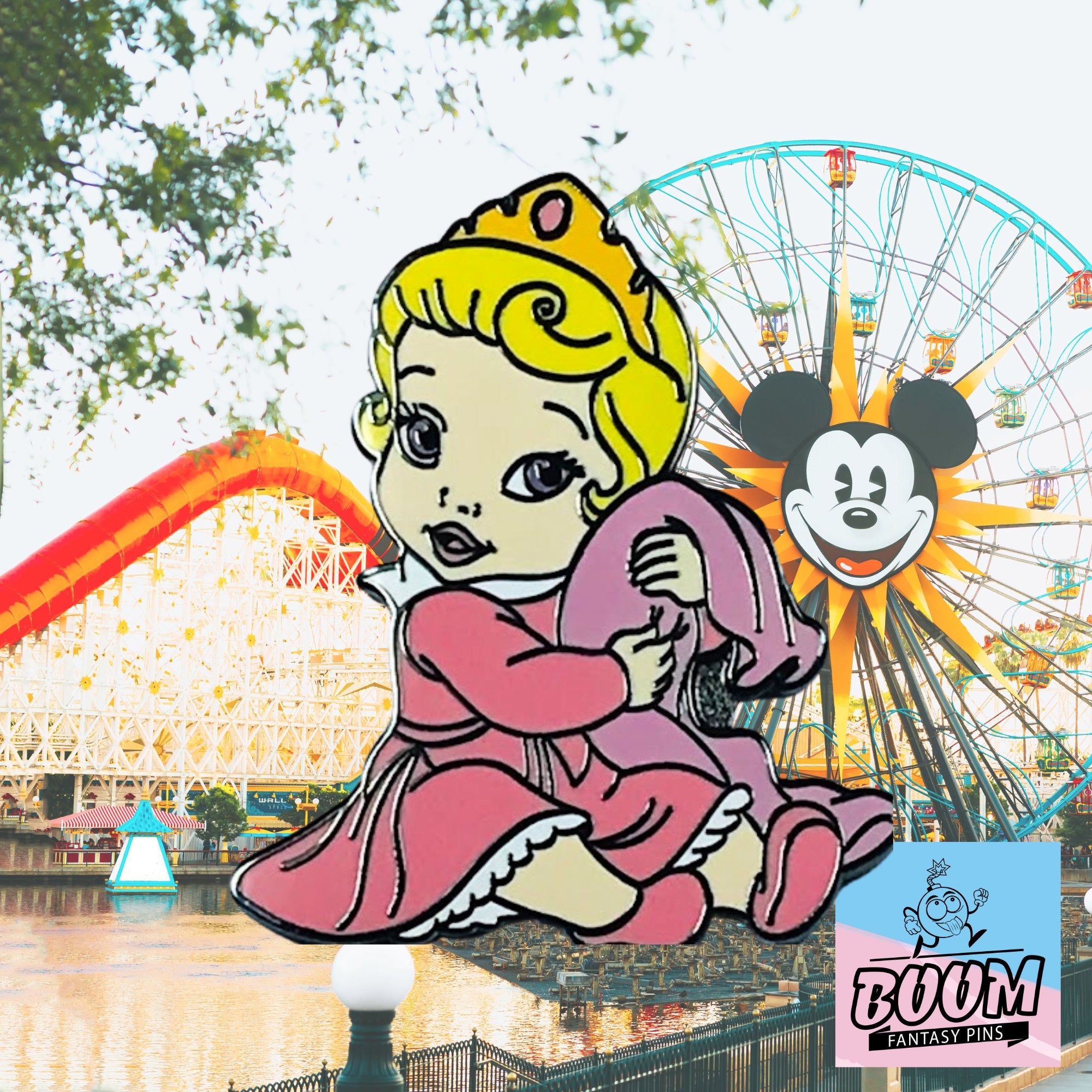 Pin's – Aurore enfant de La Belle au bois dormant – Disney Fantasy