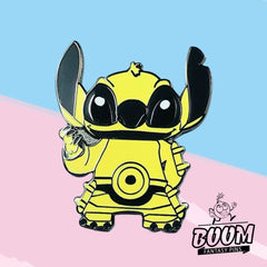 Pin - Stitch como C-3PO de Lilo &amp; Stitch - Disney Fantasy