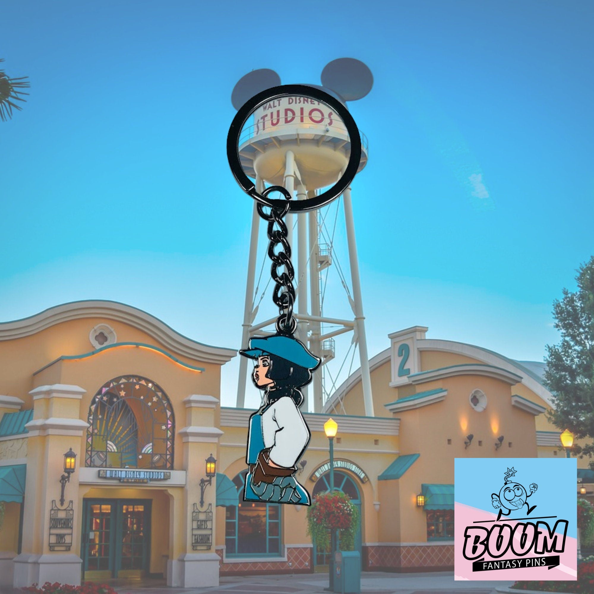 Porte-clés – Audrey Rocio Ramirez d'Atlantide, l'empire perdu – Disney Fantasy