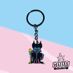 Llavero – Experimento 626 Stitch como Maléfica de Lilo &amp; Stitch – Disney Fantasy