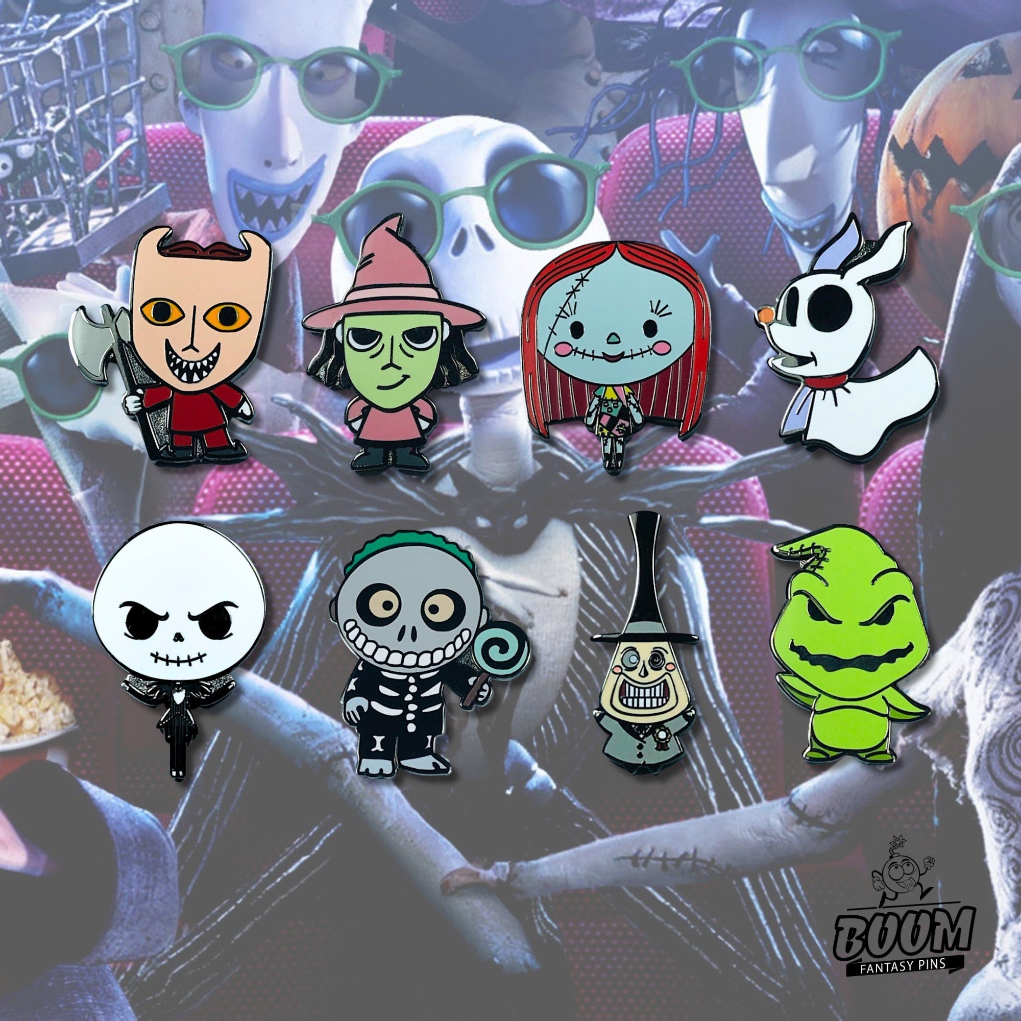 Pin's – Jack Skellington de L'Étrange Noël de Monsieur Jack – Disney Fantasy