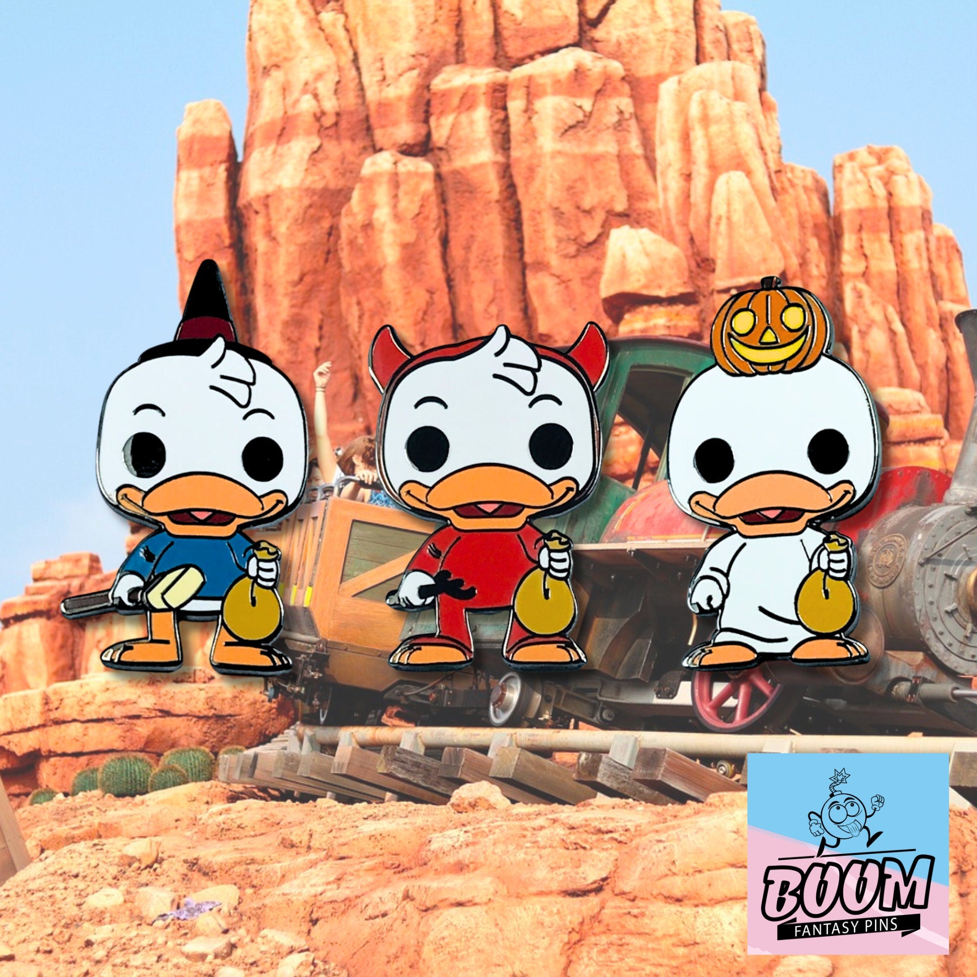 Pin's – Riri, Fifi et Loulou de Donald Duck – Disney Fantasy