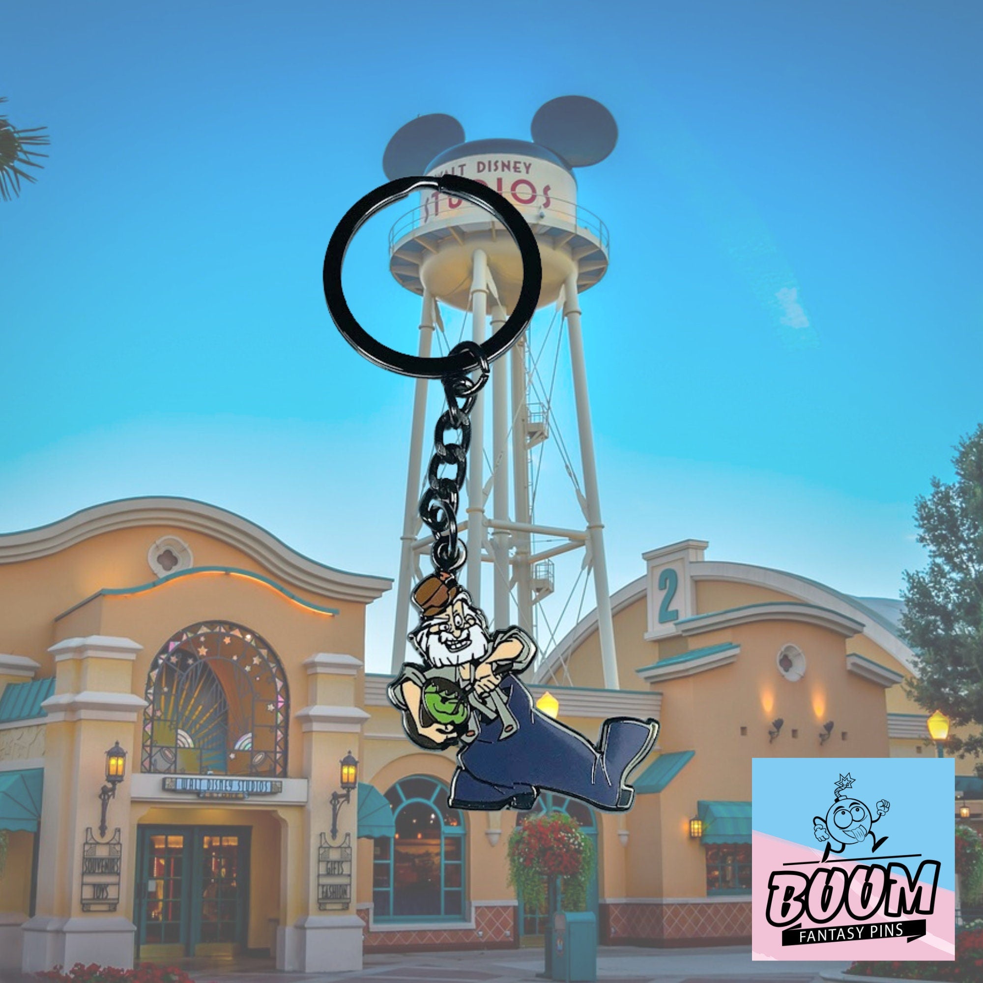 Llavero – Cookie Farnsworth de Atlantis: El Imperio Perdido – Disney Fantasy