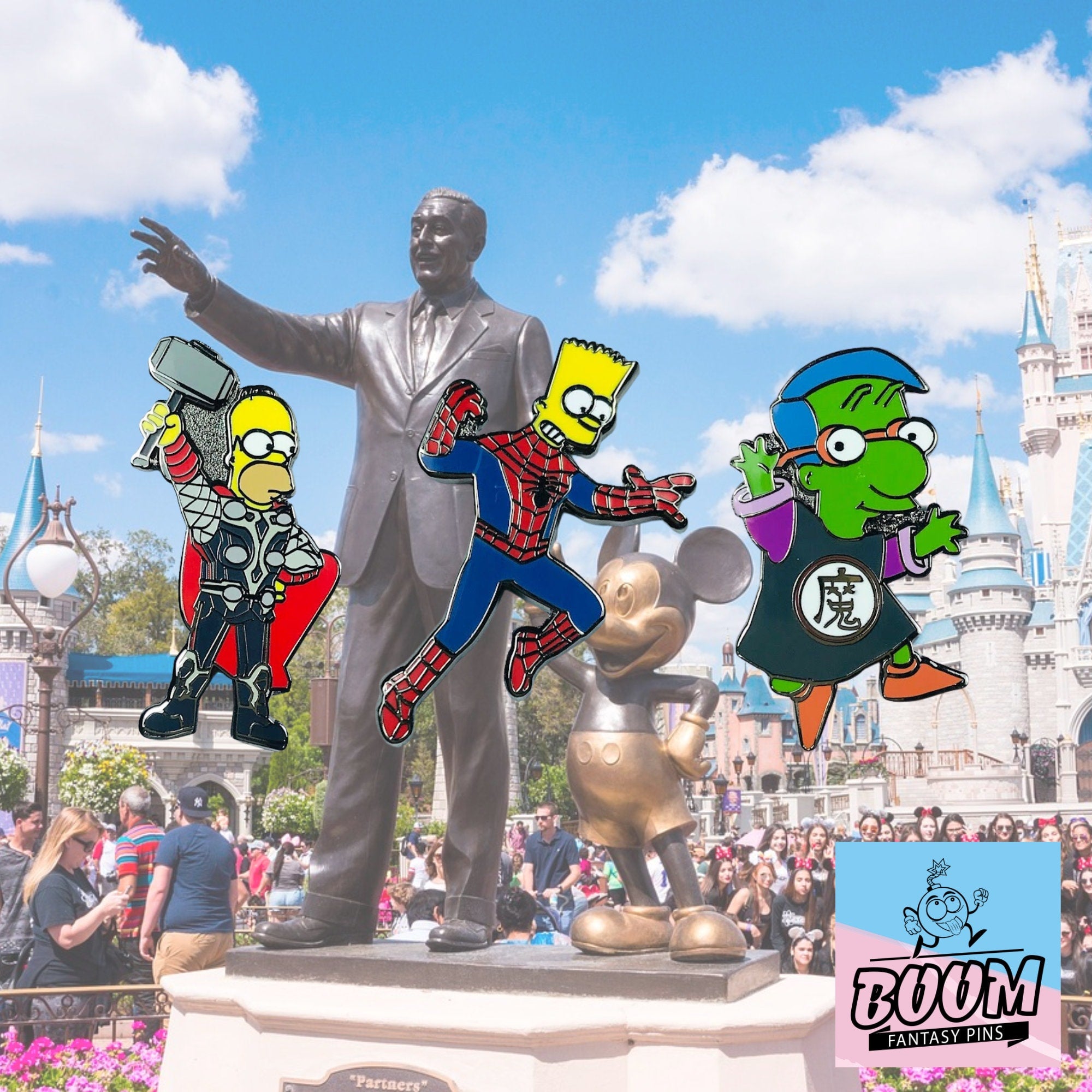 Pin – Bart Simpson de Los Simpson – Disney Fantasy
