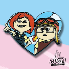 Pin – Carl Fredricksen y Ellie Fredricksen de Up – Disney Fantasy