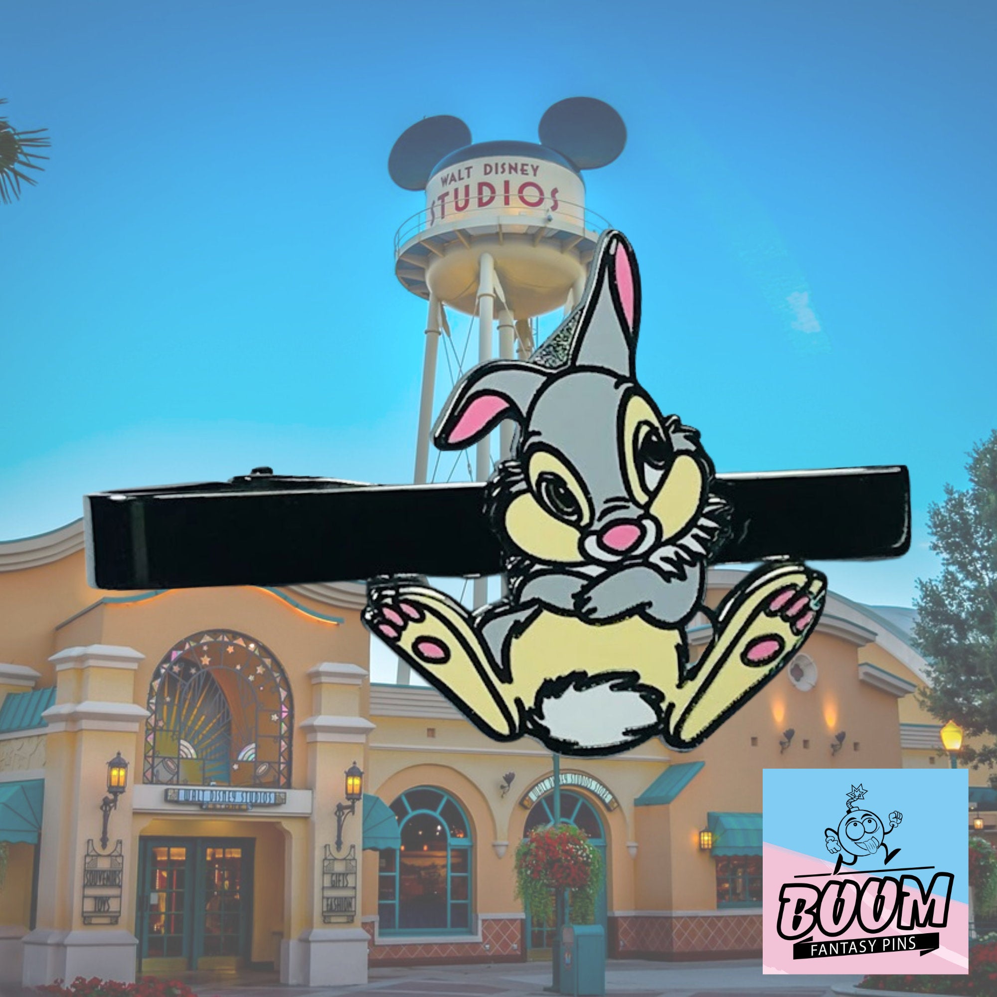 Pinza de corbata – Tambor de Bambi – Disney Fantasy