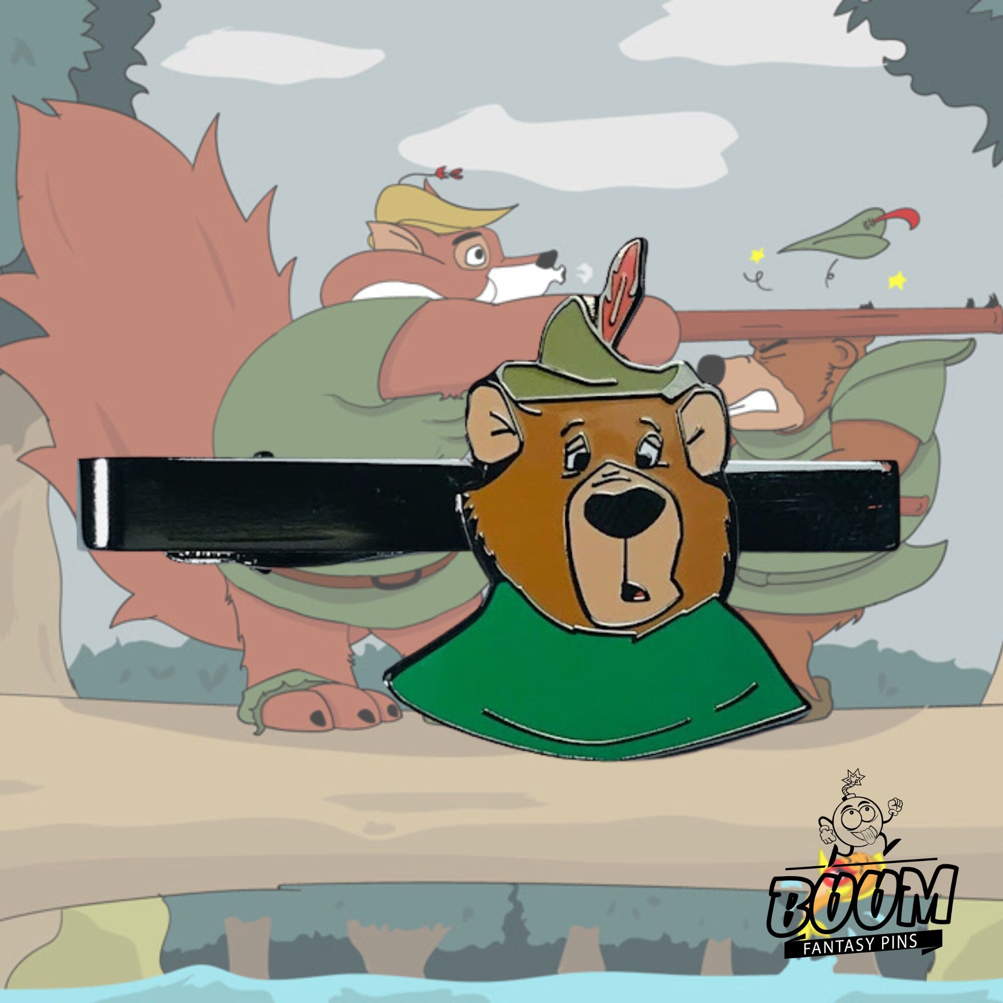 Pinza de corbata – El pequeño Juan de Robin Hood – Fantasía Disney