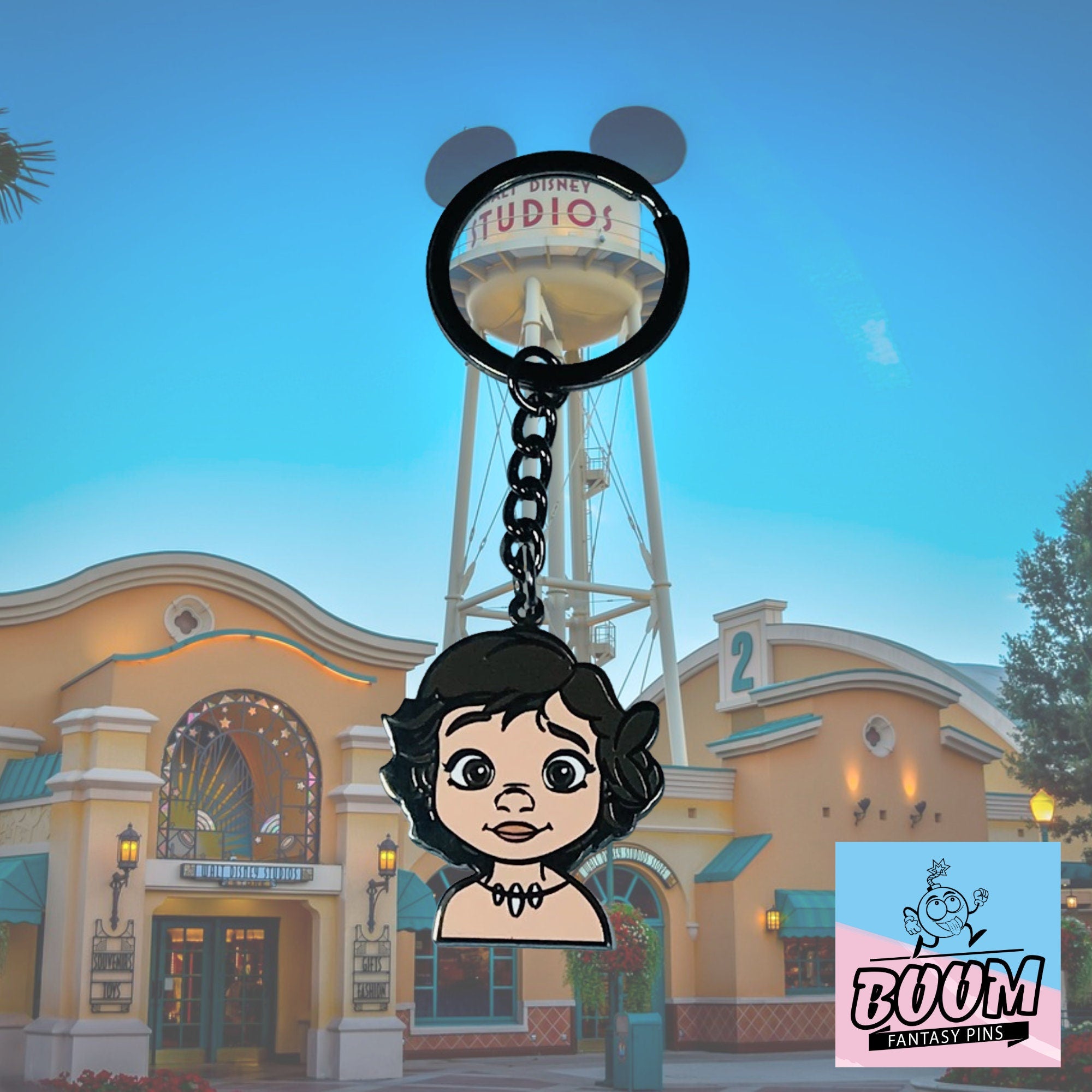 Porte-clés – Bébé Moana du film Vaiana – Disney Fantasy