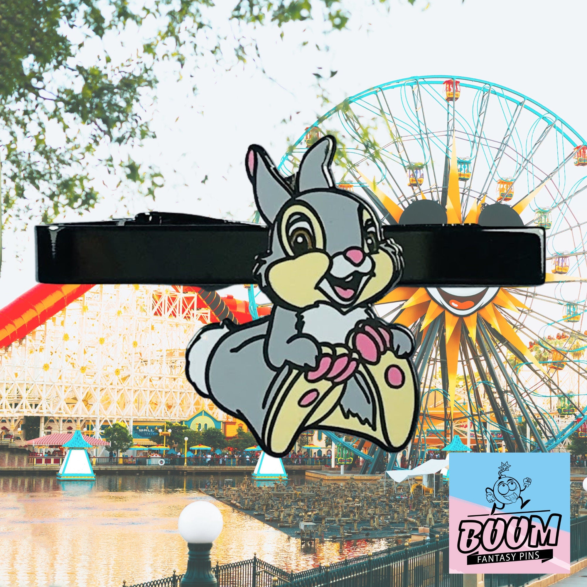 Pinza de corbata – Tambor de Bambi – Disney Fantasy