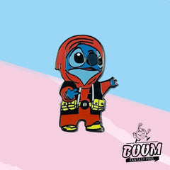 Prueba de pin: Stitch como Deadpool de Lilo &amp; Stitch - Disney Fantasy