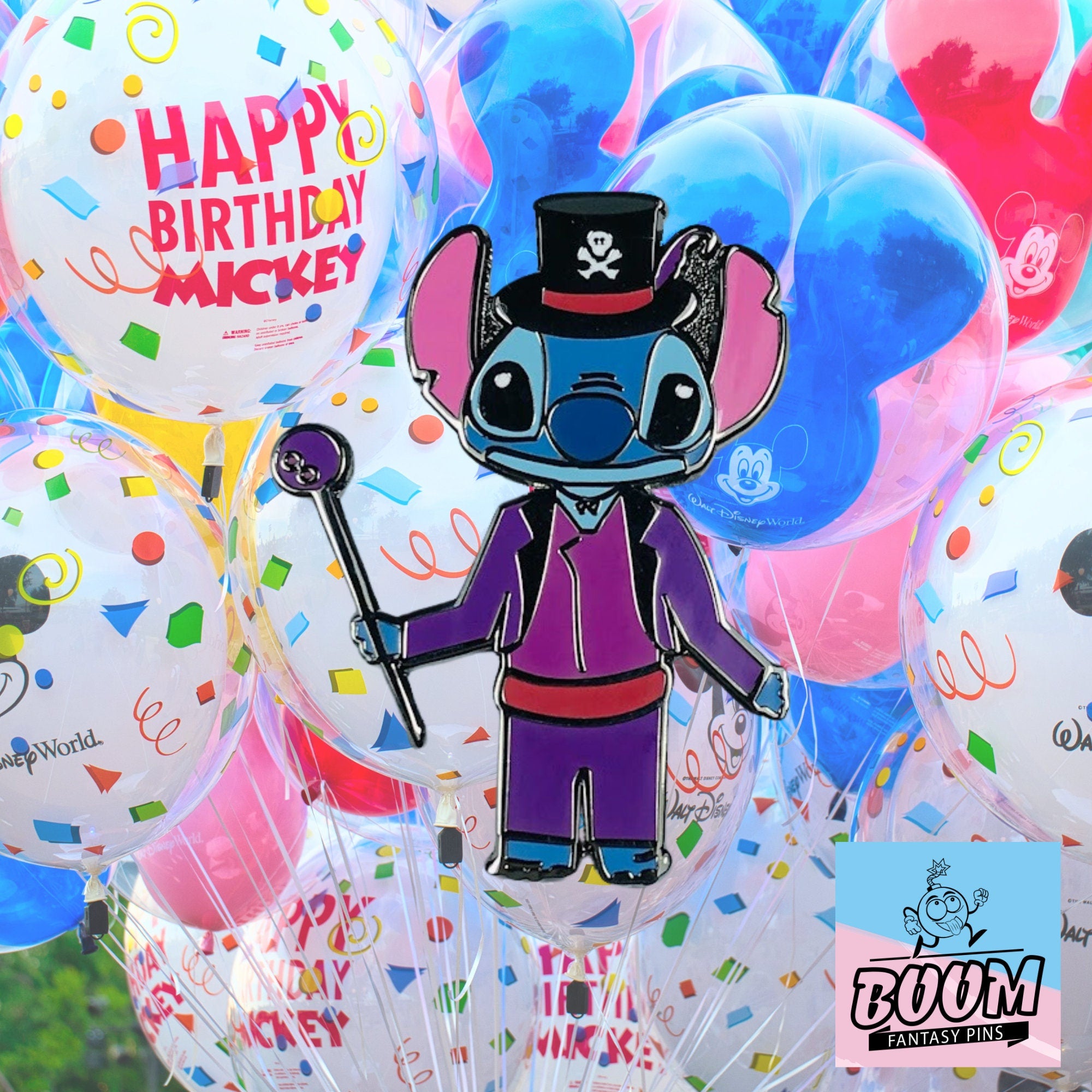 Pin – Stitch como el Dr. Facilier de Lilo &amp; Stitch – Disney Fantasy