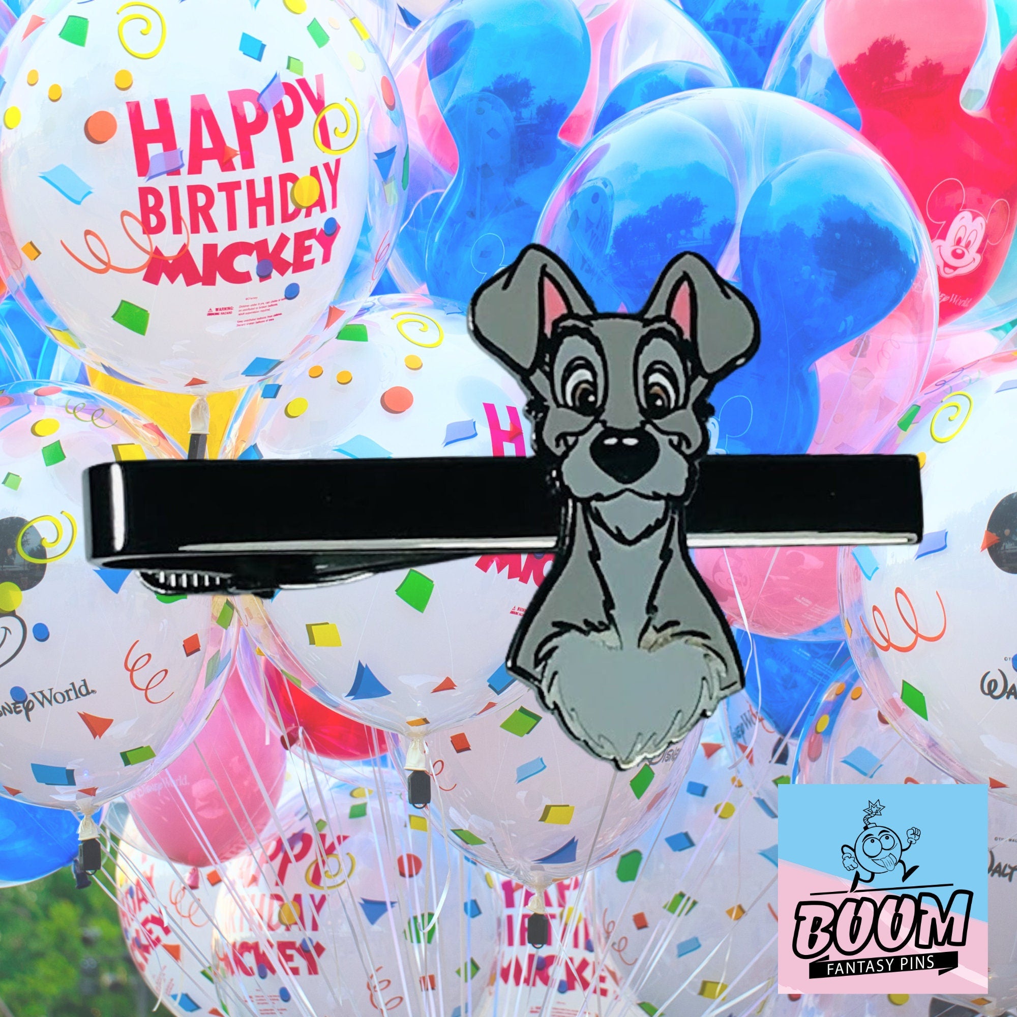 Tie Clip – Tramp from Lady and the Tramp – Disney Fantasy