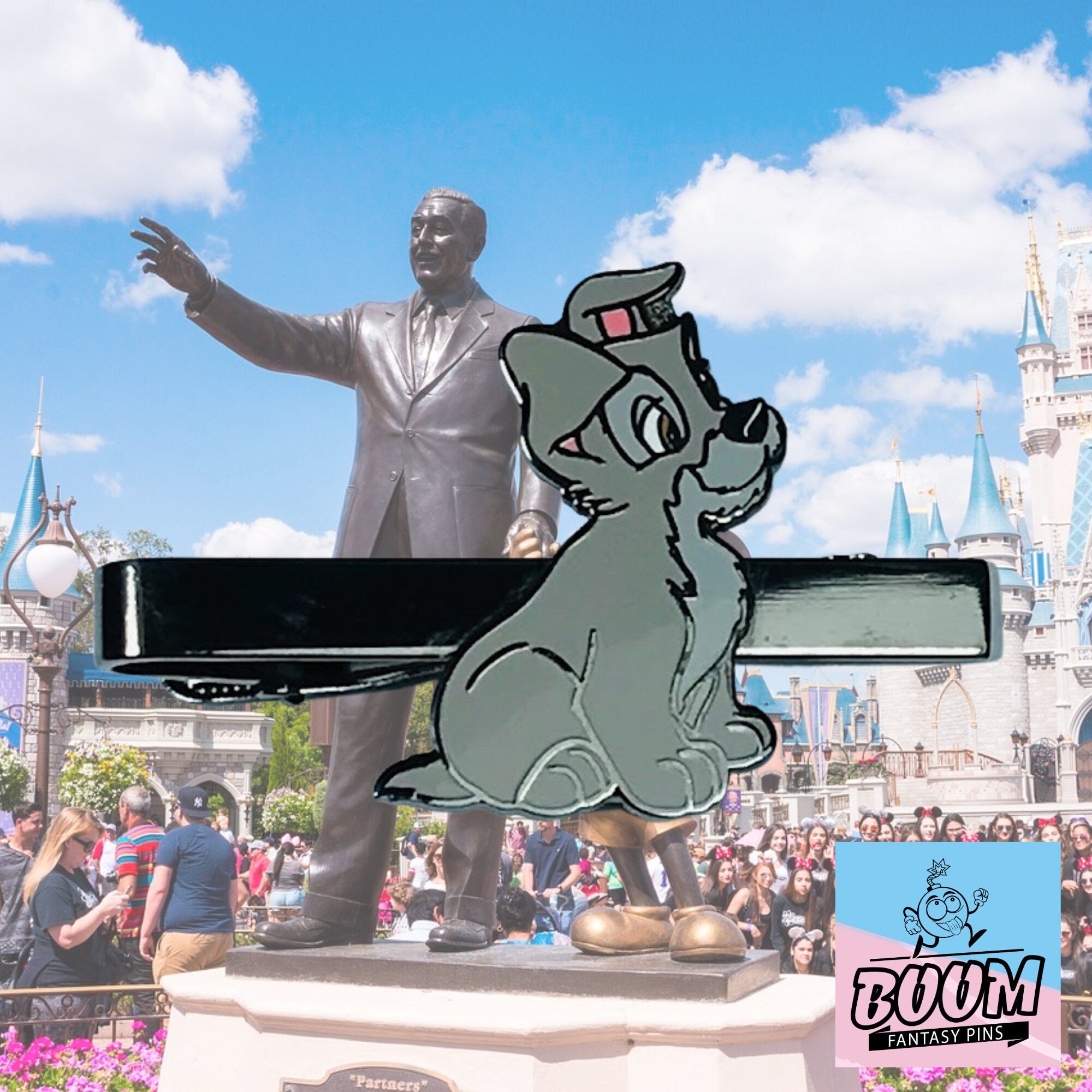 Tie Clip – Scamp from Lady and the Tramp II – Disney Fantasy