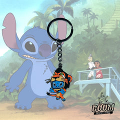 Keychain – Experiment 626 Stitch as Scar from Lilo & Stitch – Disney Fantasy