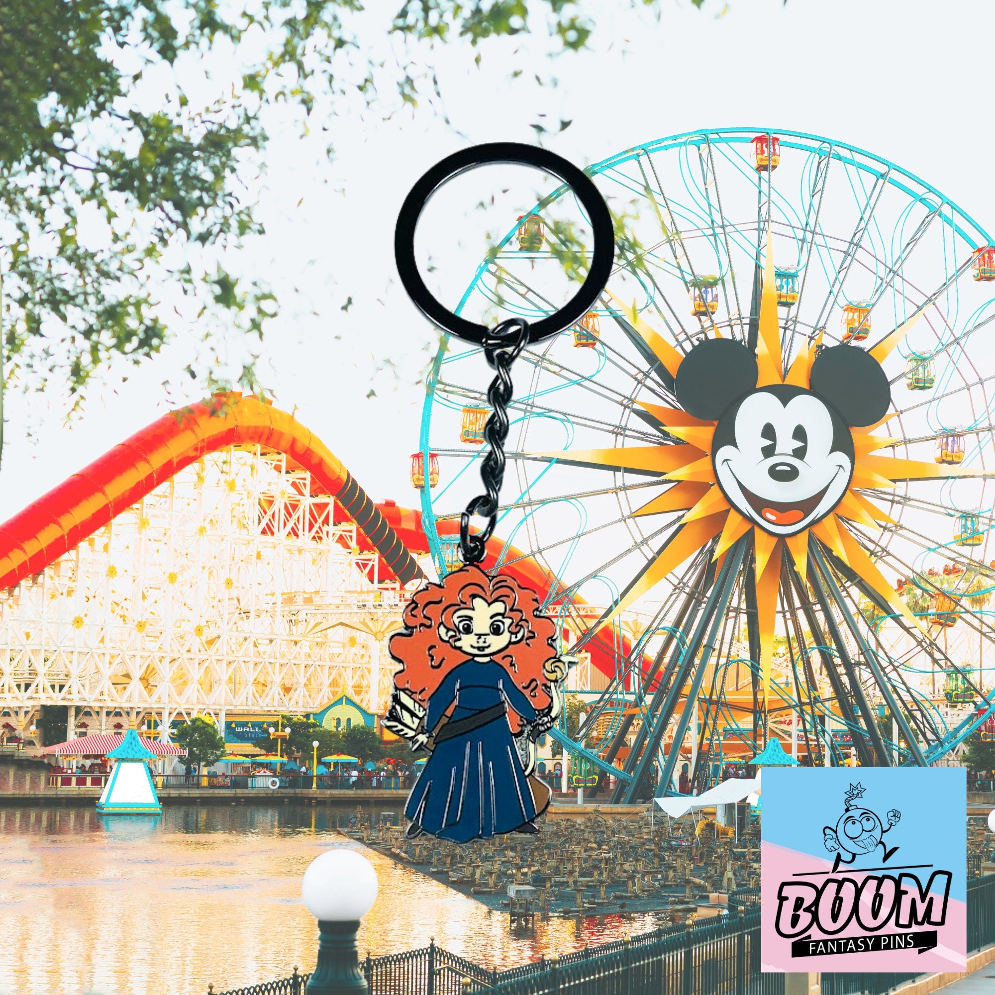 Llavero - Mérida de Valiente - Disney Fantasy