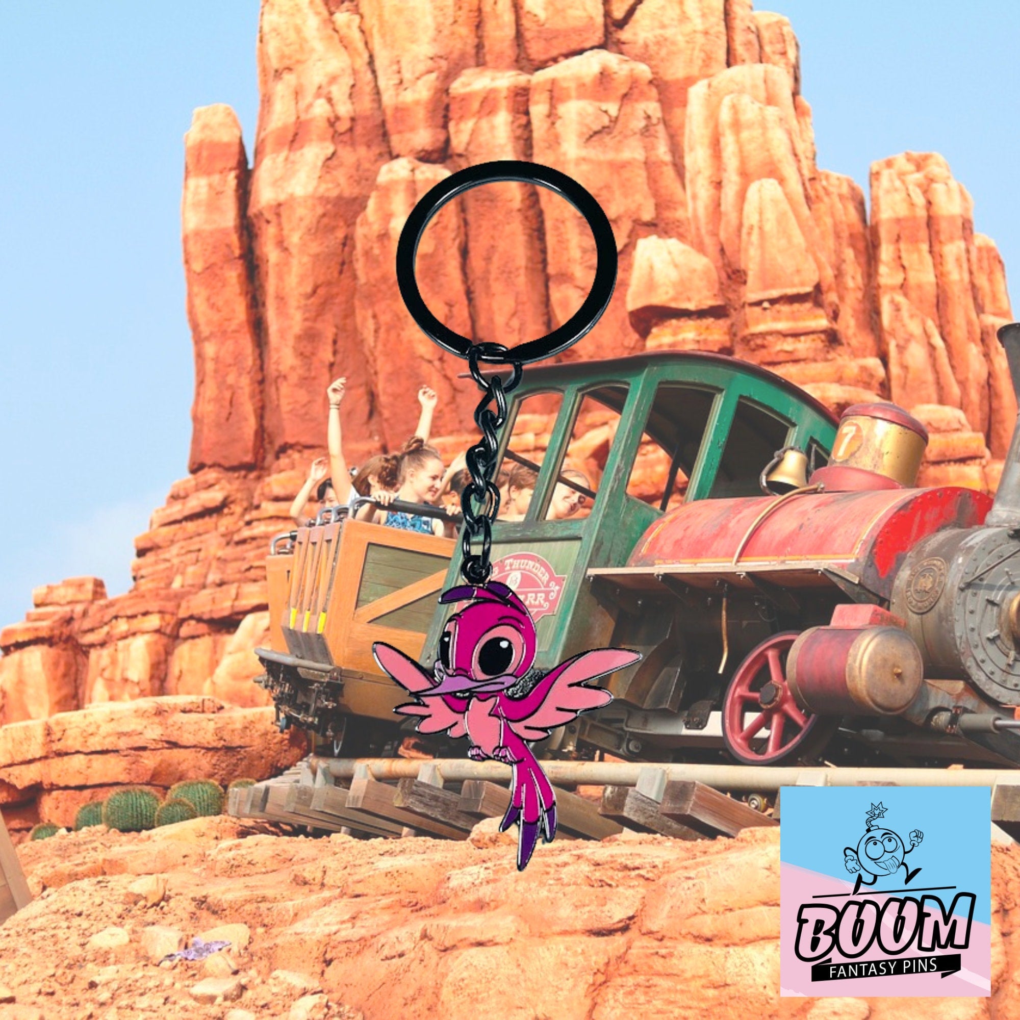 Llavero – Experimento 323 Hunkahunka de Lilo y Stitch – Disney Fantasy