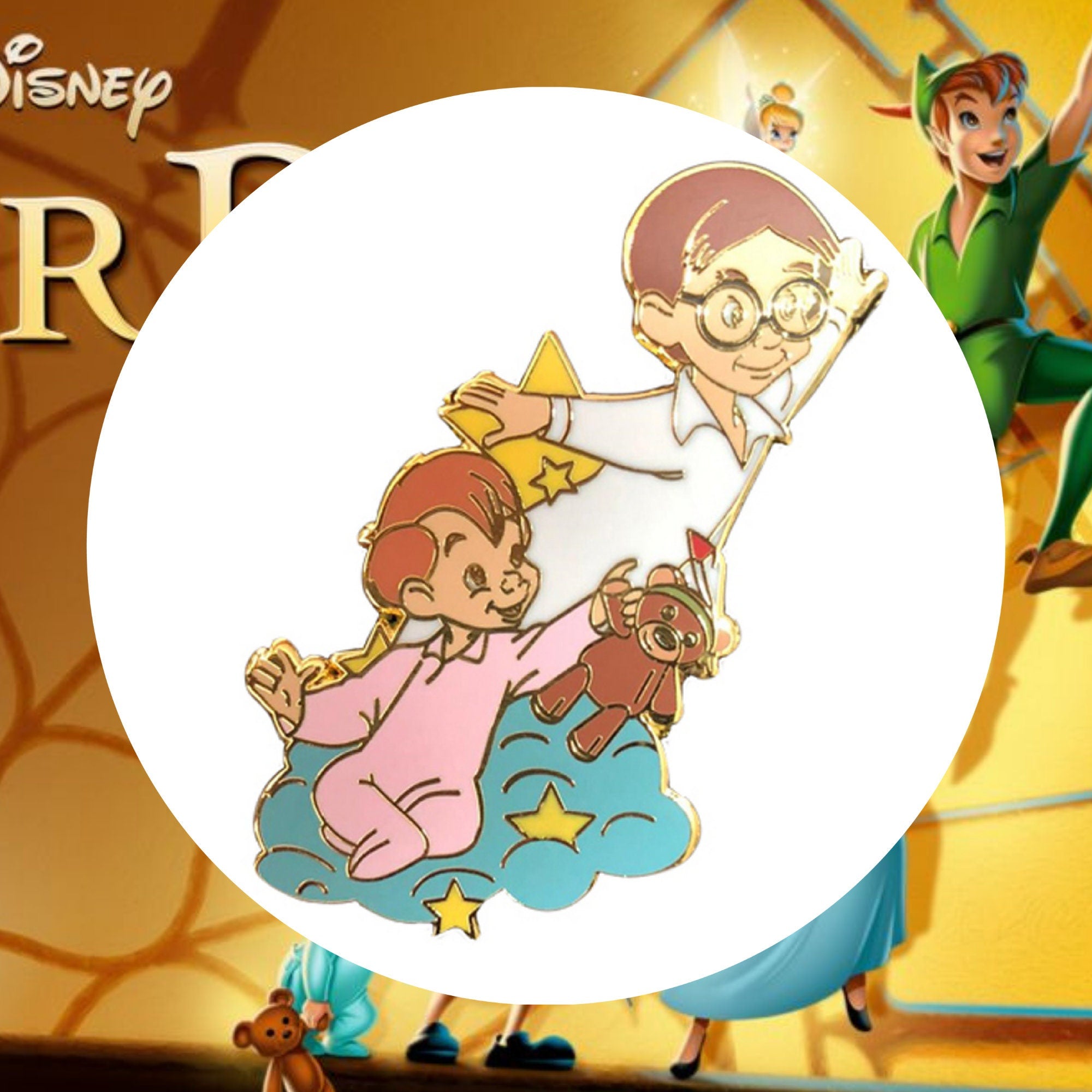 Épingle – Michael Darling et John Darling de Peter Pan – Disney Fantasy
