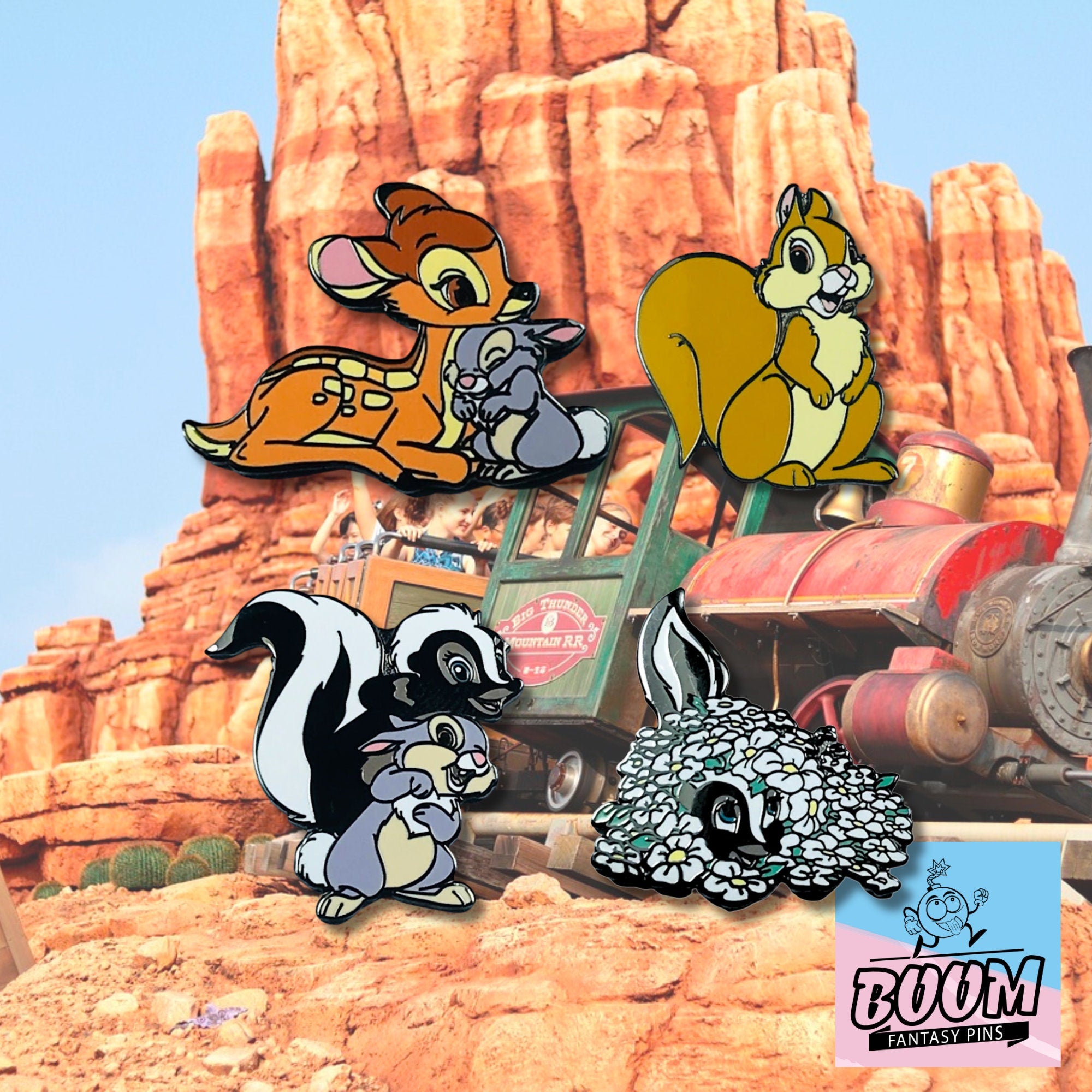 Épingle – Fleur de Bambi – Disney Fantasy