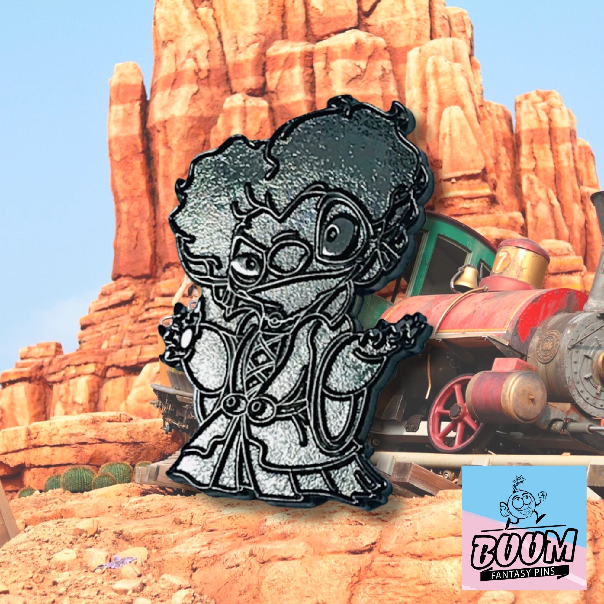 Épingle – Stitch en Winnifred Sanderson de Lilo &amp; Stitch – Disney Fantasy