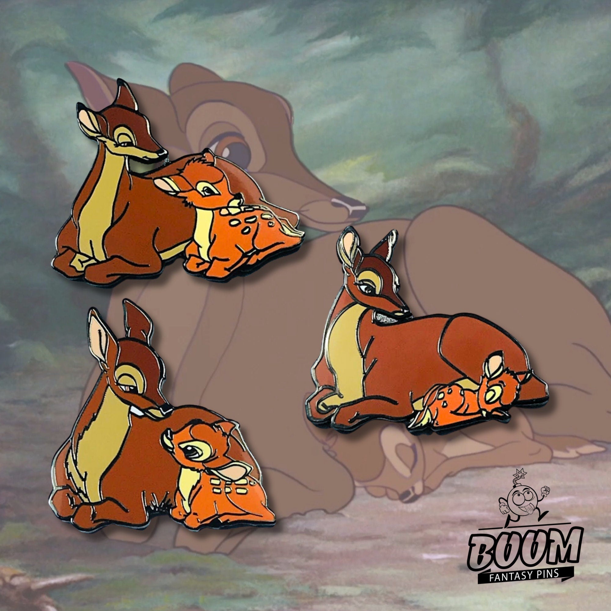Épingle – La mère de Bambi du film Bambi – Disney Fantasy