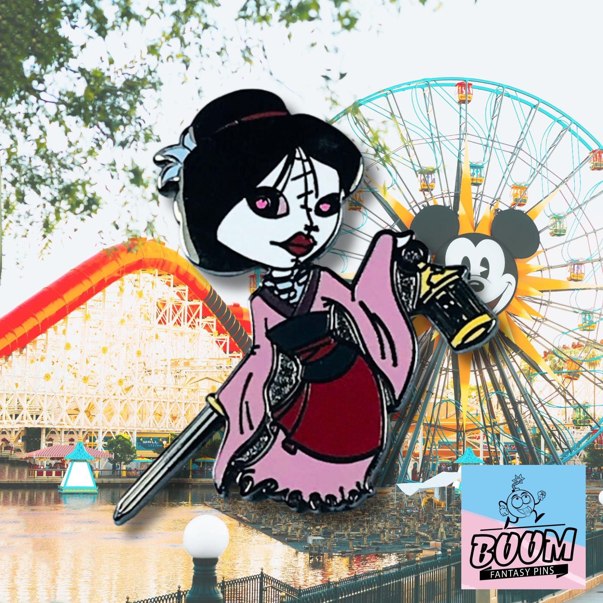 Pin – Fa Mulan como Zombie de Mulan – Disney Fantasy