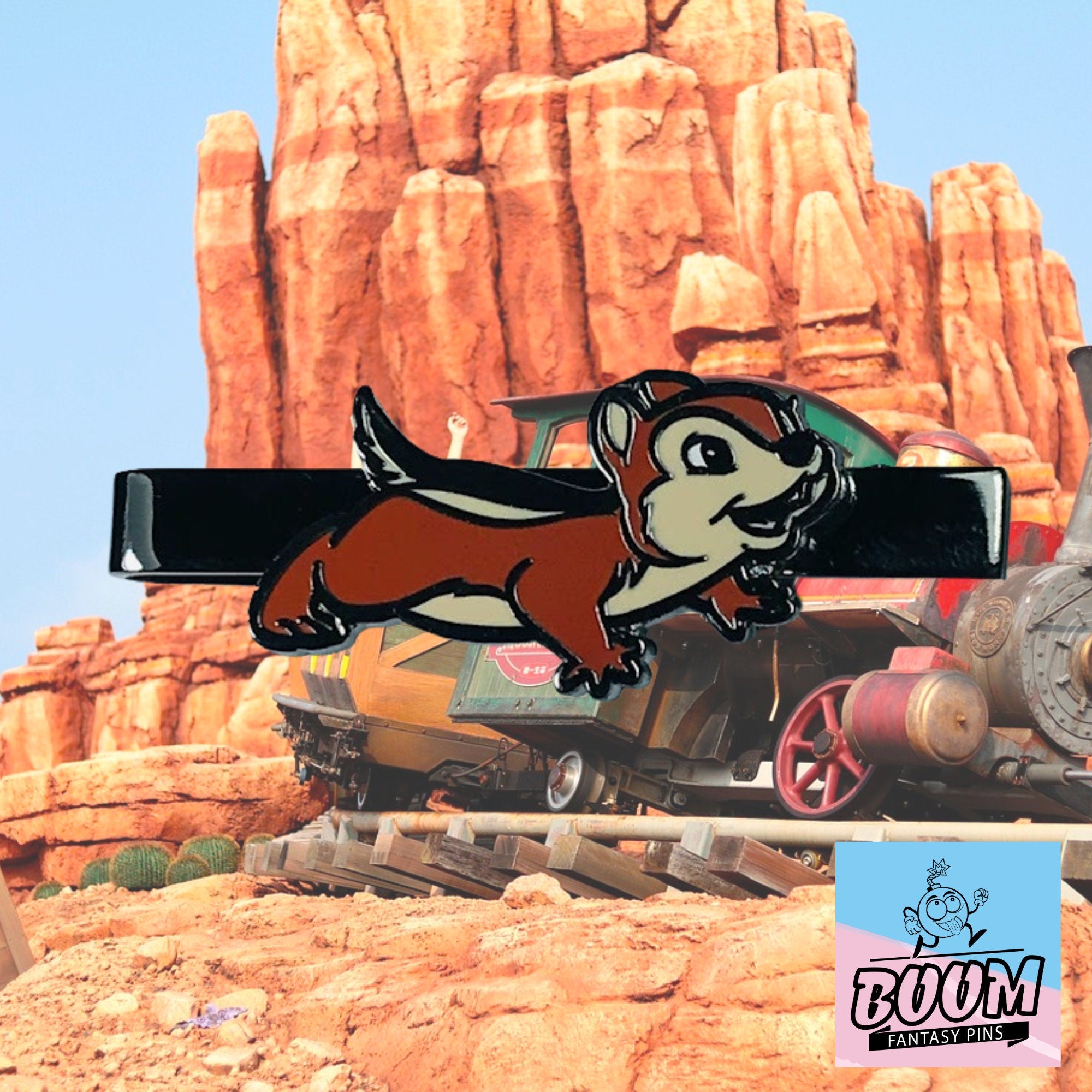 Pinza de corbata – Chip y Dale de Bambi – Disney Fantasy