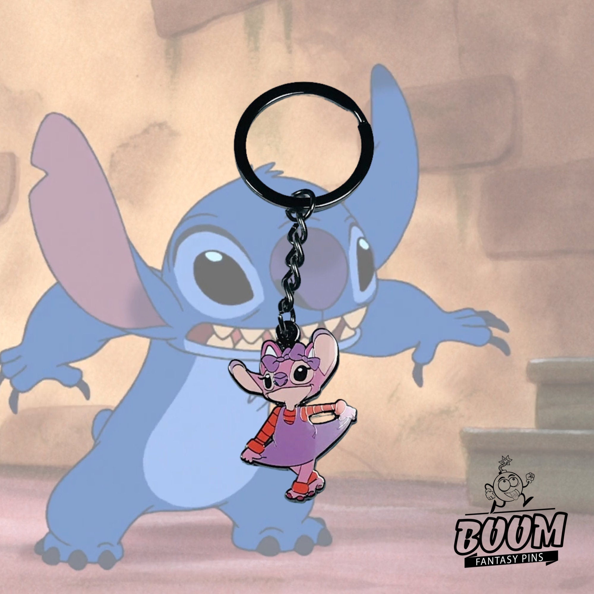 Llavero – Ángel como Angélica Pickles de Lilo &amp; Stitch – Disney Fantasy