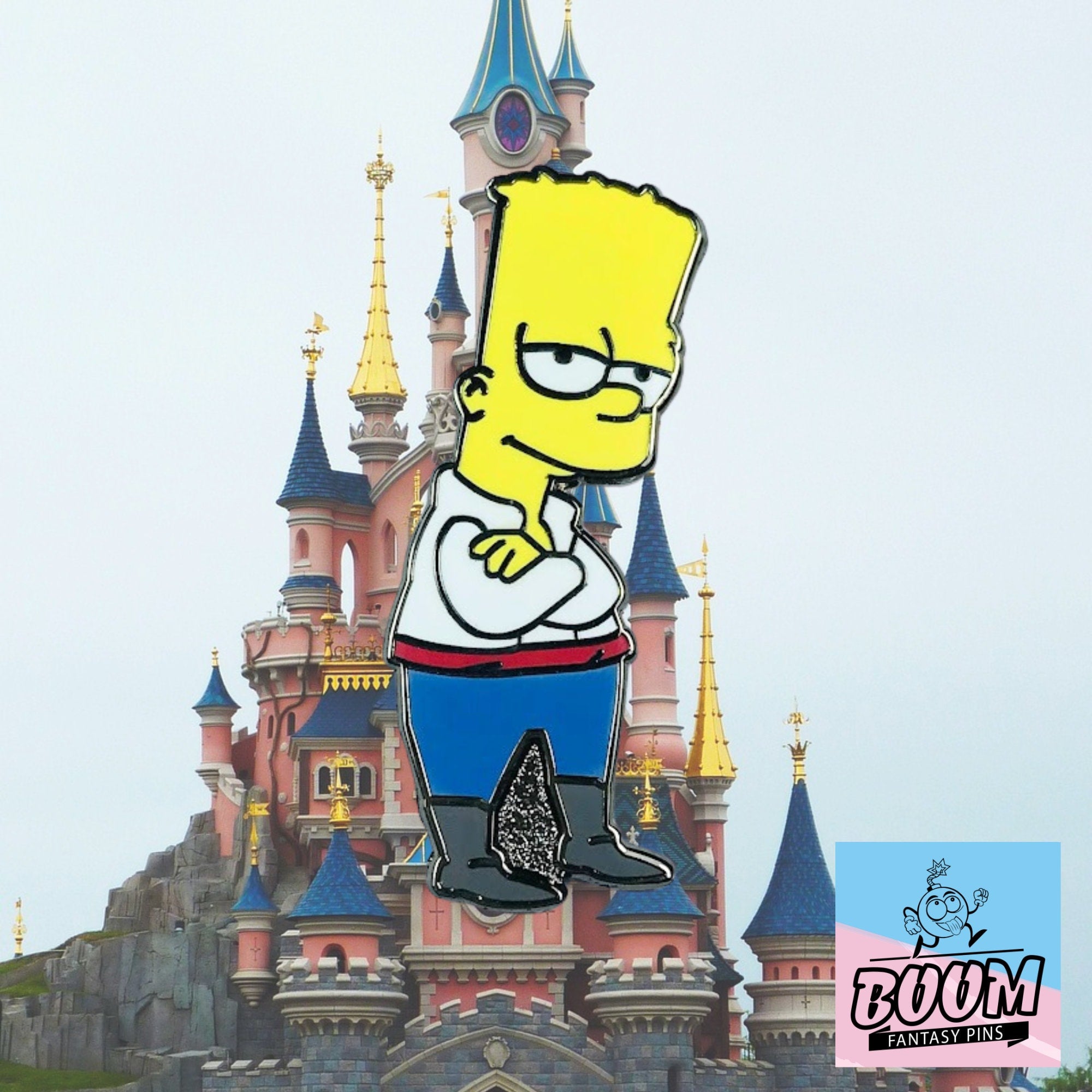Pin – Bart Simpson como el Príncipe Eric de Los Simpson – Disney Fantasy
