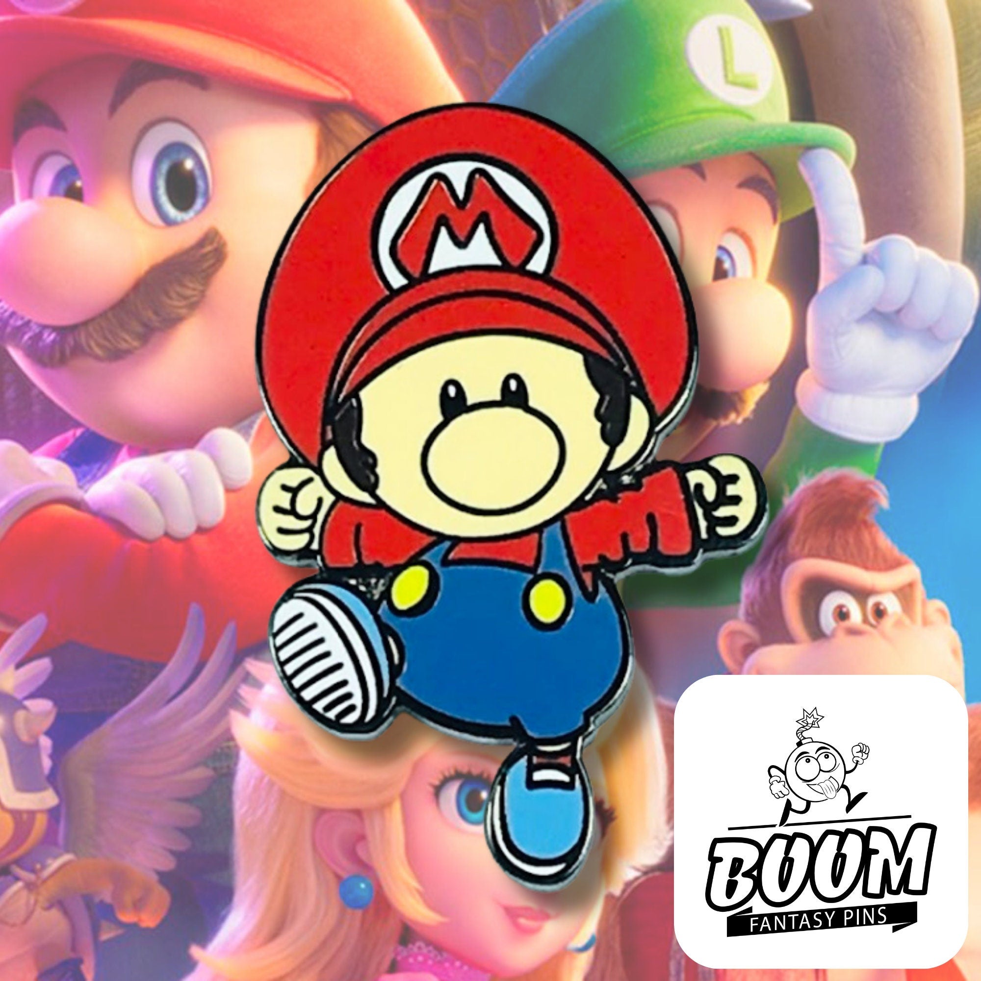 Pin's – Mario de Super Mario Bros – Franchise Nintendo