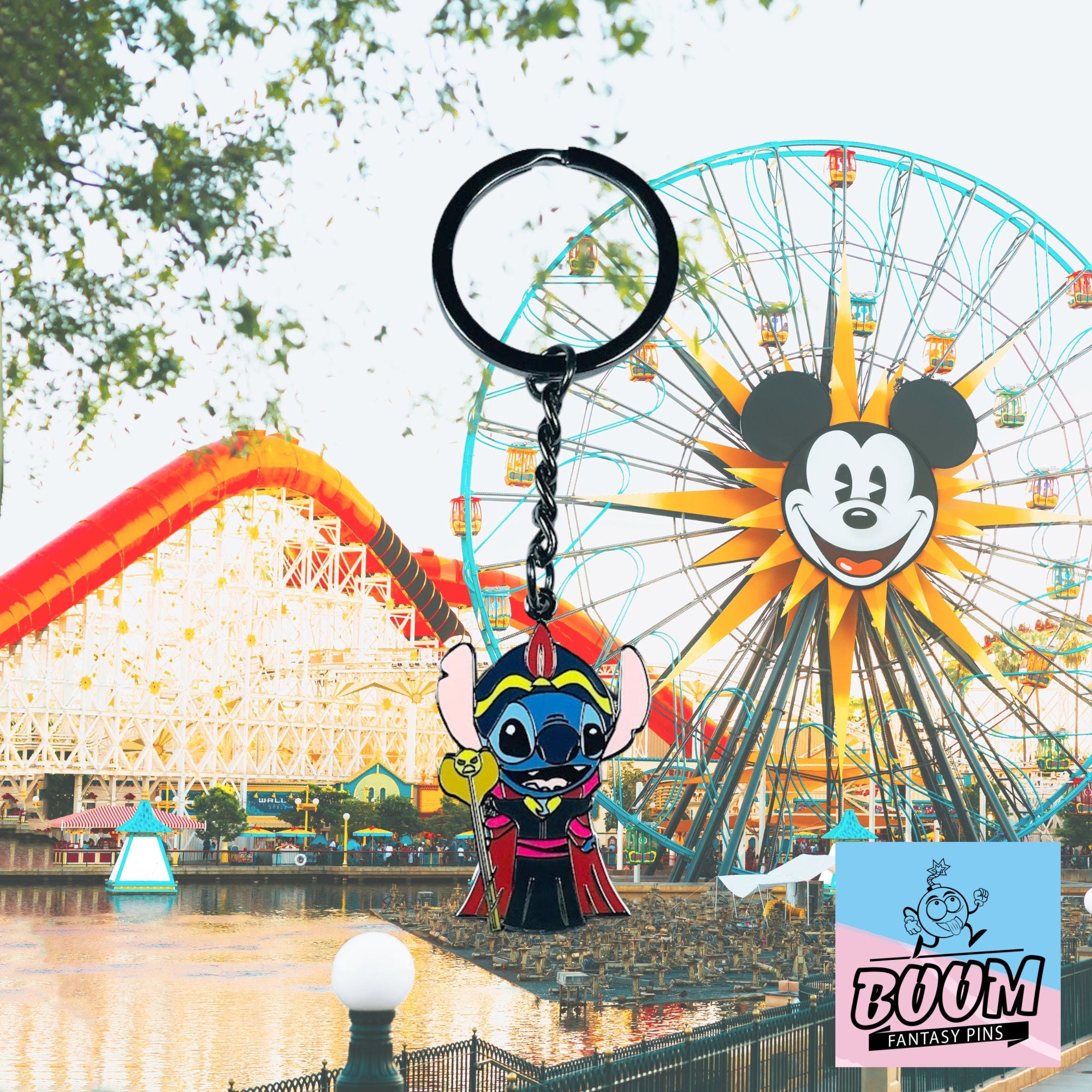 Llavero – Stitch como Jafar de Lilo y Stitch – Disney Fantasy