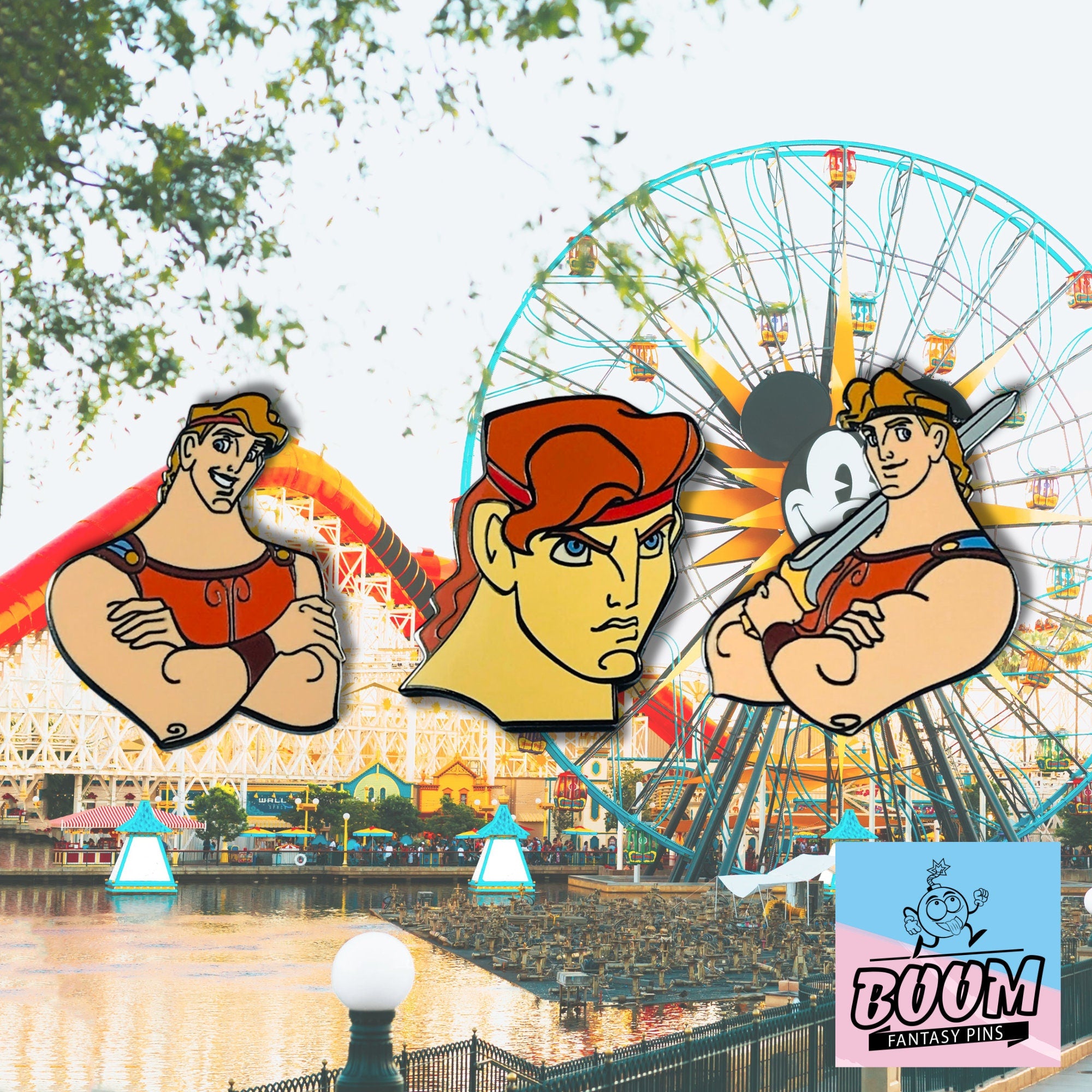 Pin's – Hercule du film Hercule de Disney Fantasy