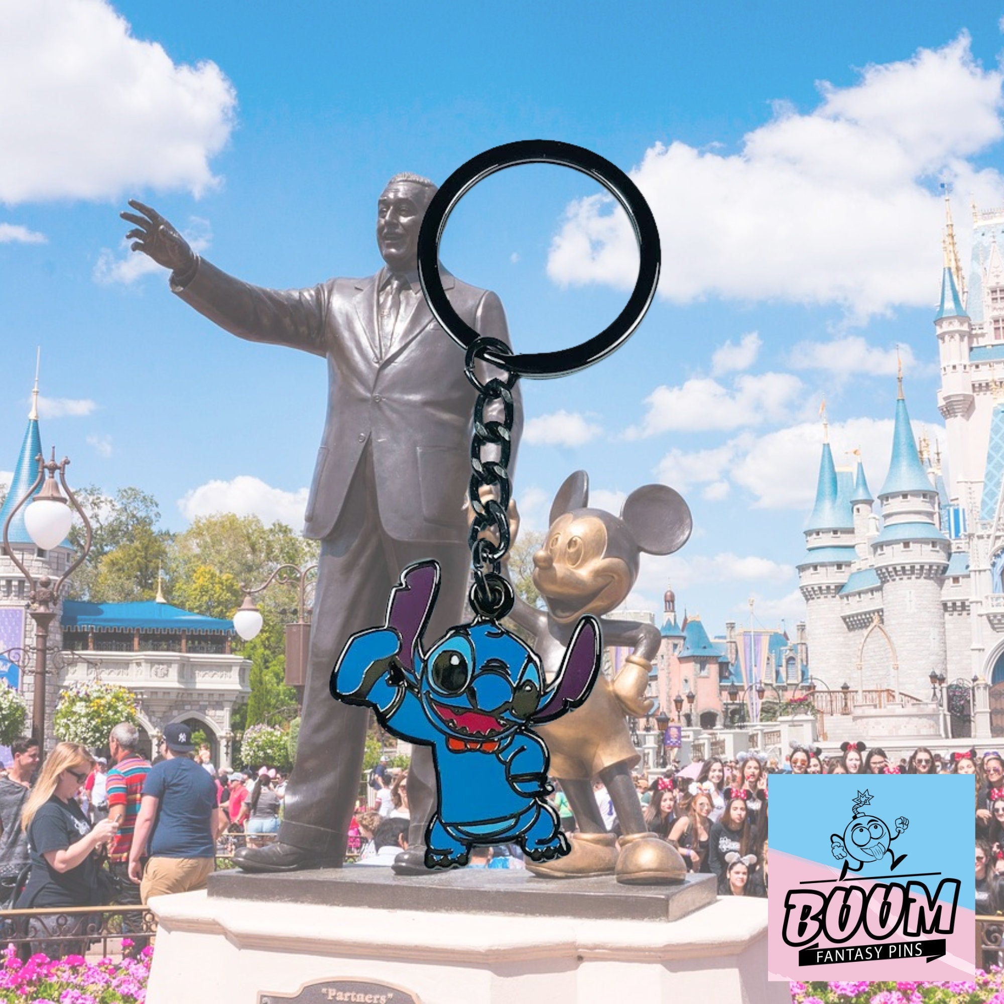 Porte-clés – Stitch Expérience 626 de Lilo &amp; Stitch – Disney Fantasy