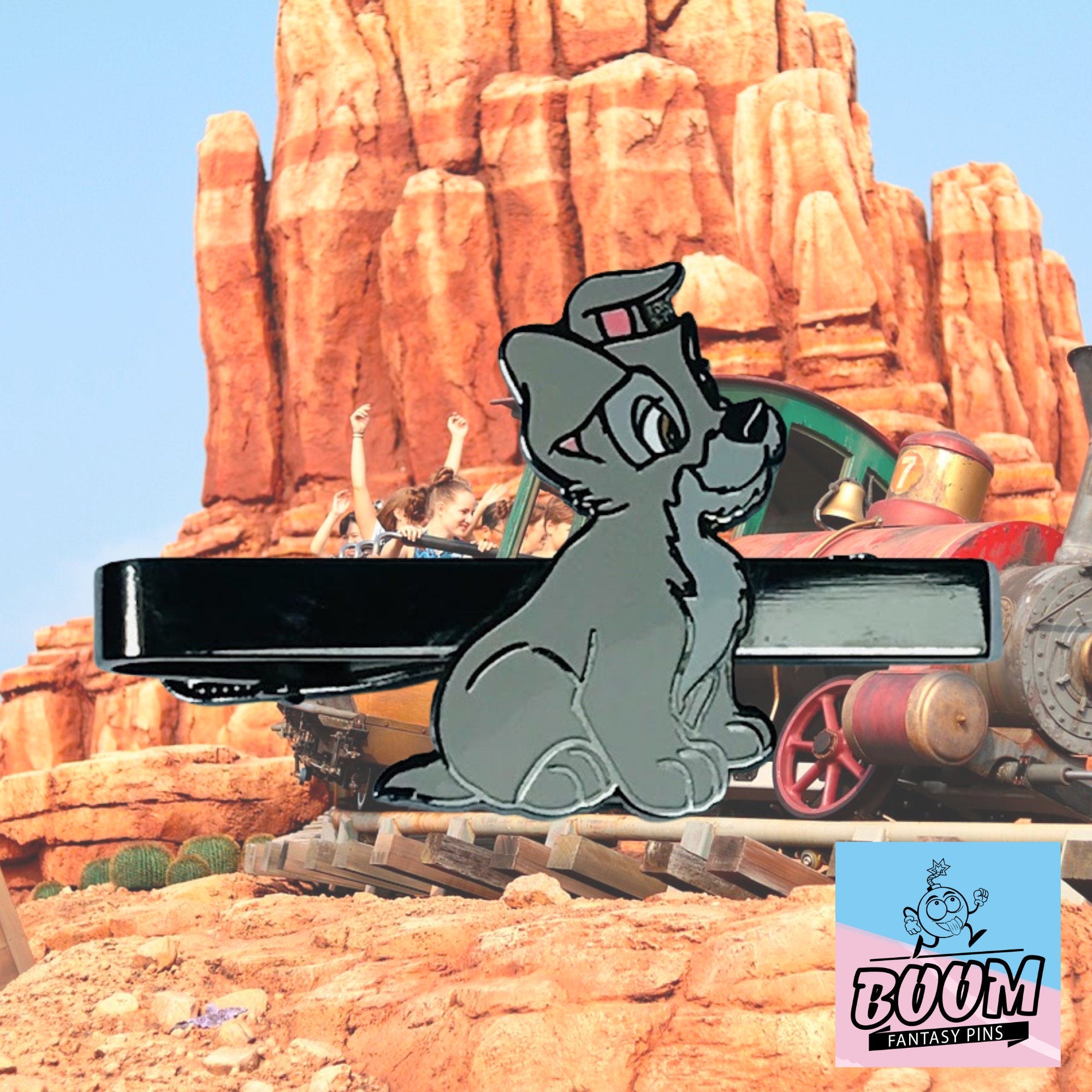 Tie Clip – Scamp from Lady and the Tramp II – Disney Fantasy