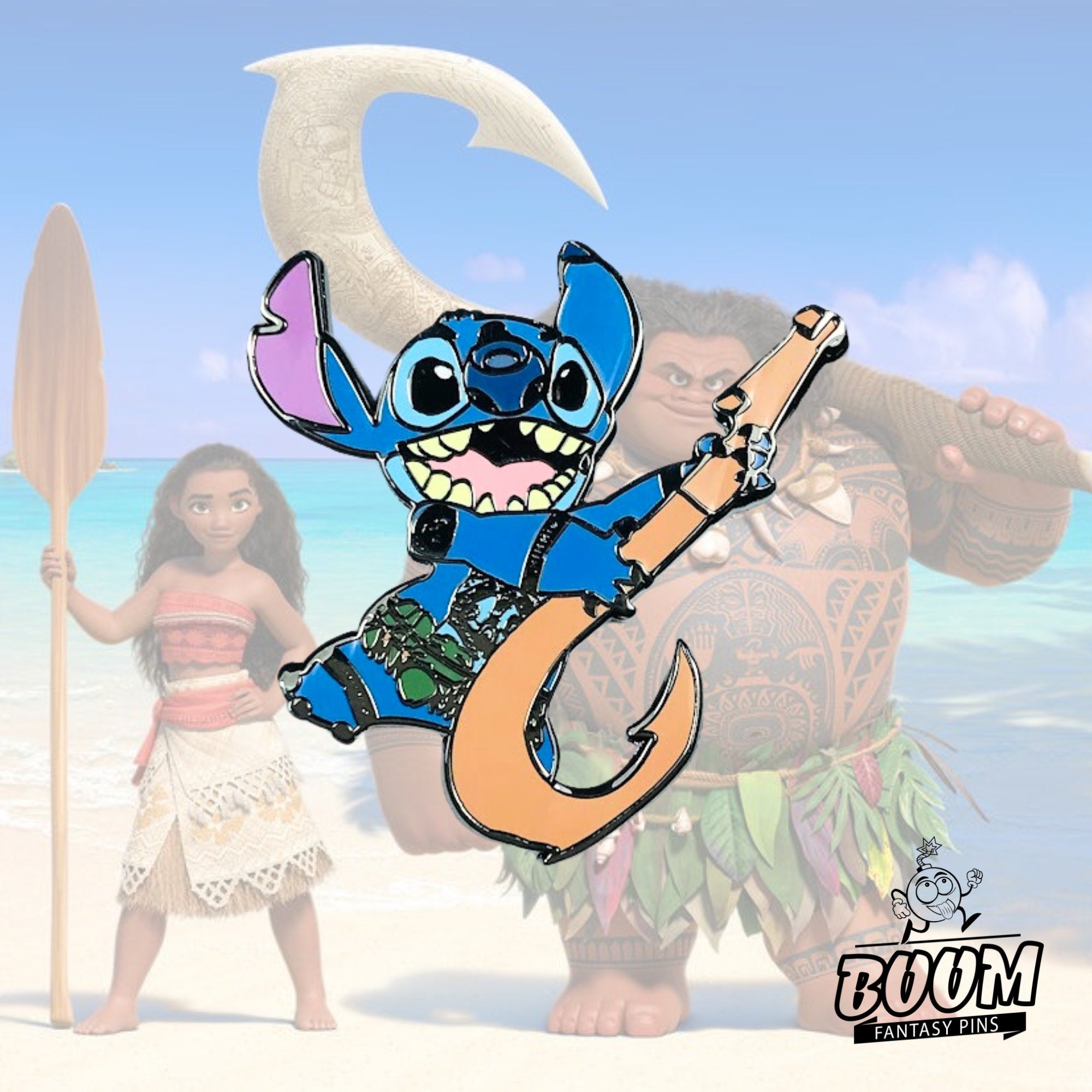 Épingle – Stitch en Maui de Lilo &amp; Stitch – Disney Fantasy