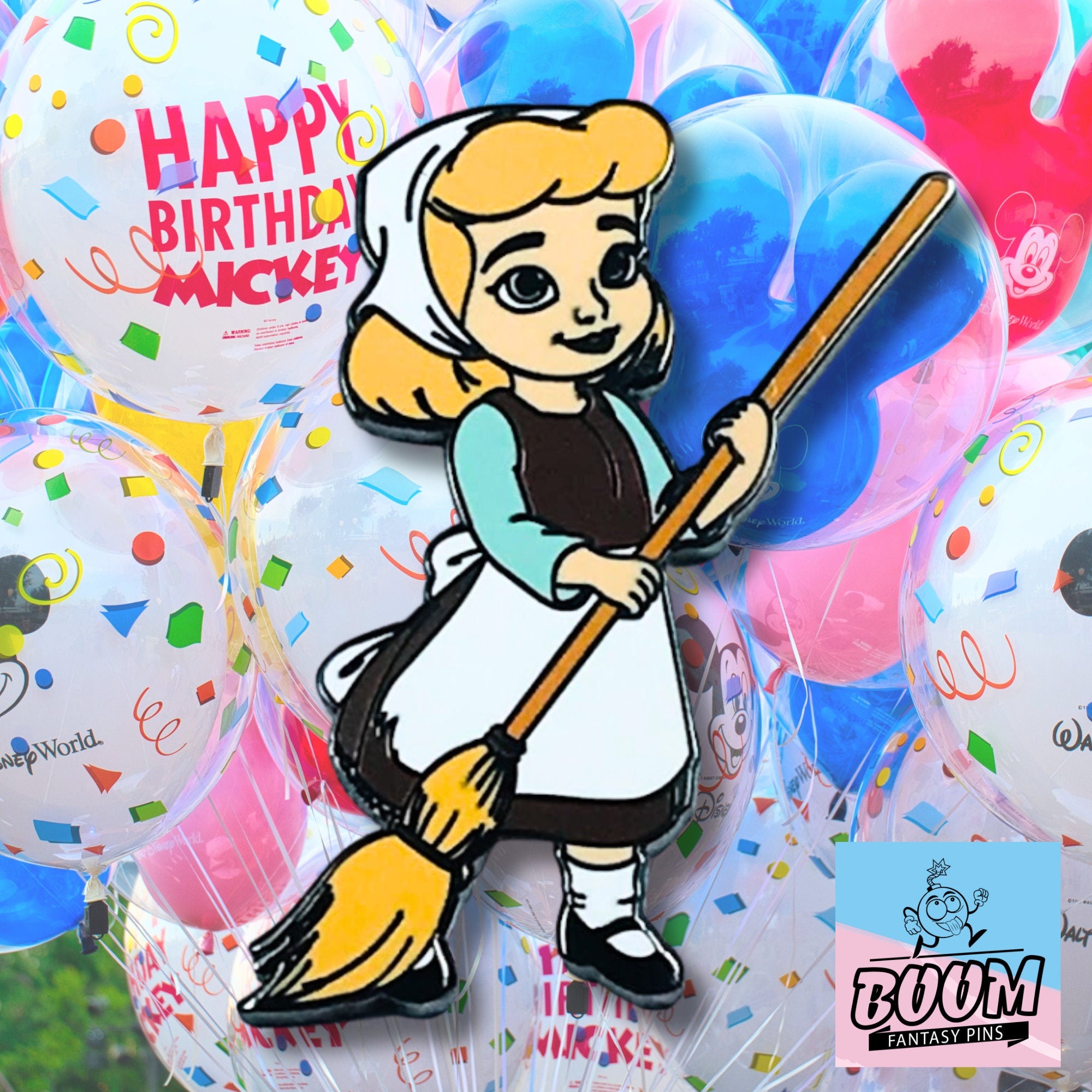 Pin – Cenicienta como niña de Cenicienta – Disney Fantasy